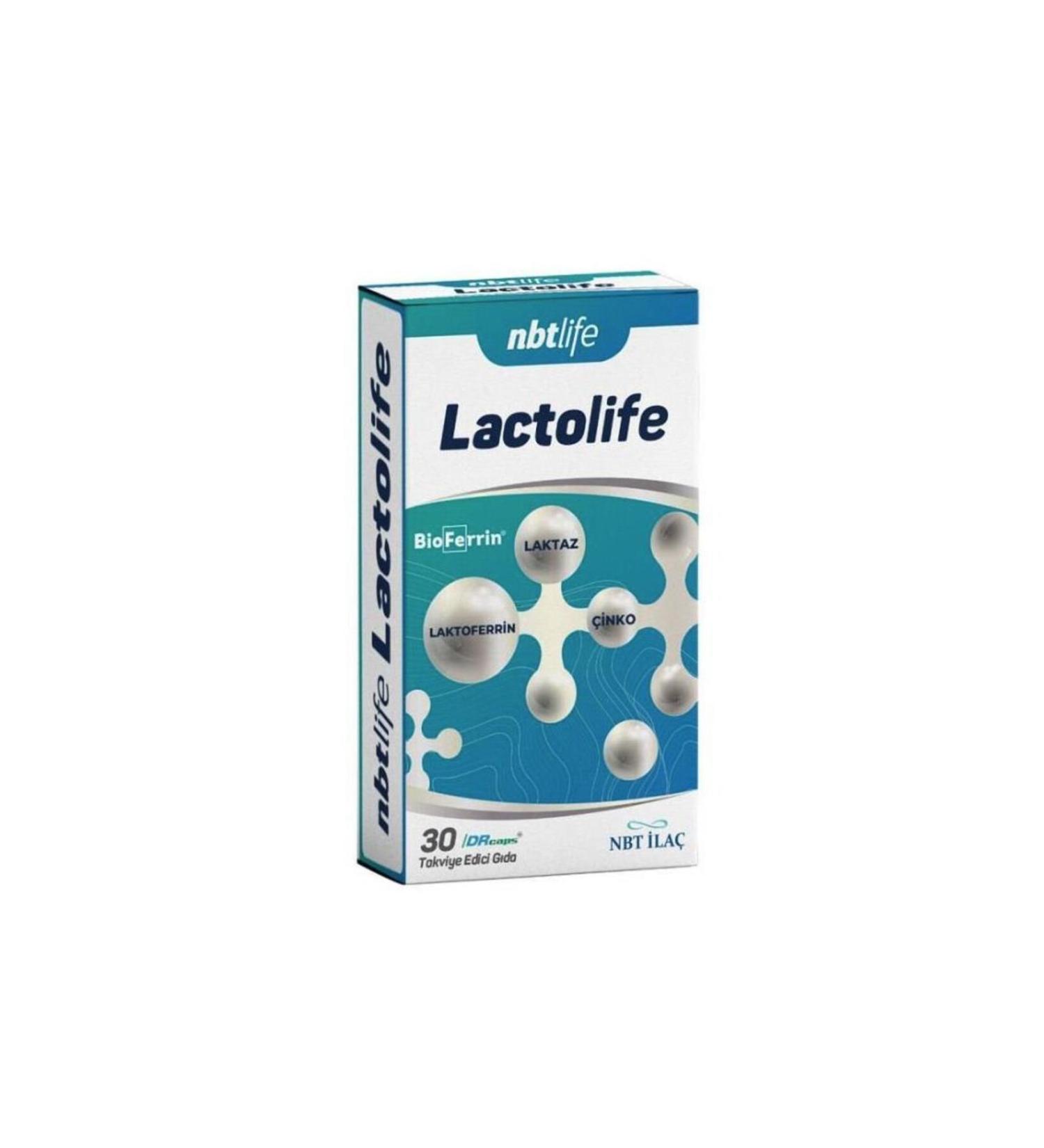 NBT Life Lactolife 30 Capsules