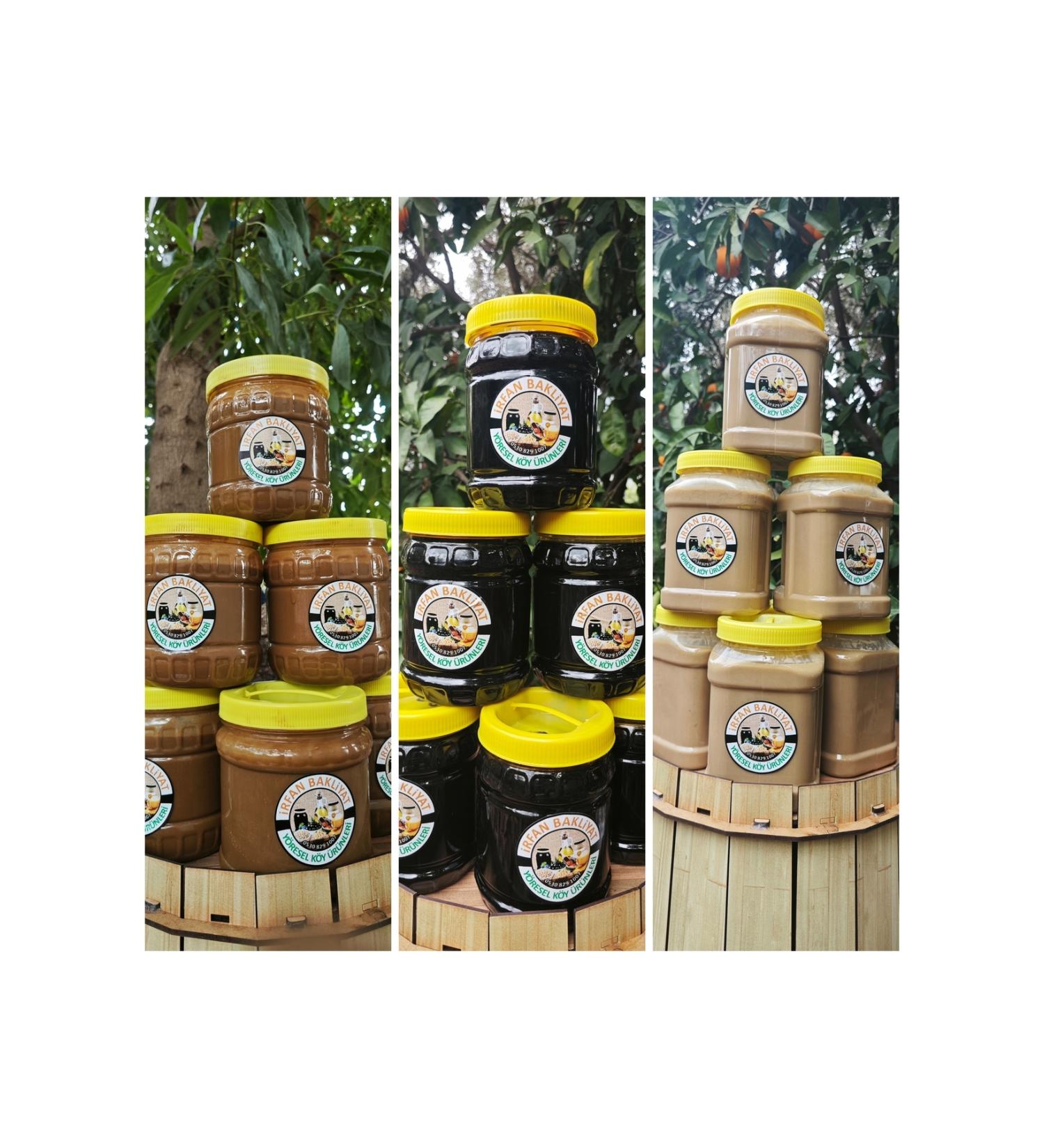 irfan legumes Eco 3 pack (tahini molasses white tahini) 3 kg