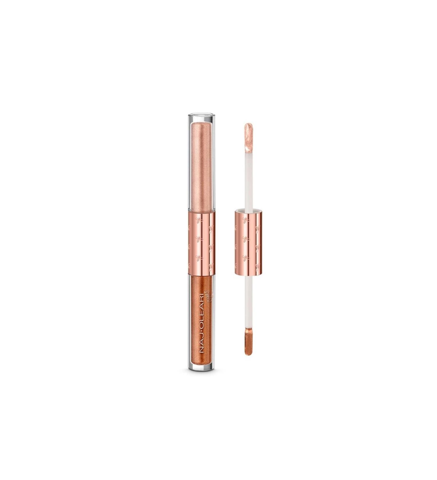 Naj Oleari Shiny Duo Liquid Eyeshadow - 04 Glitter Liquid Eyeshadow