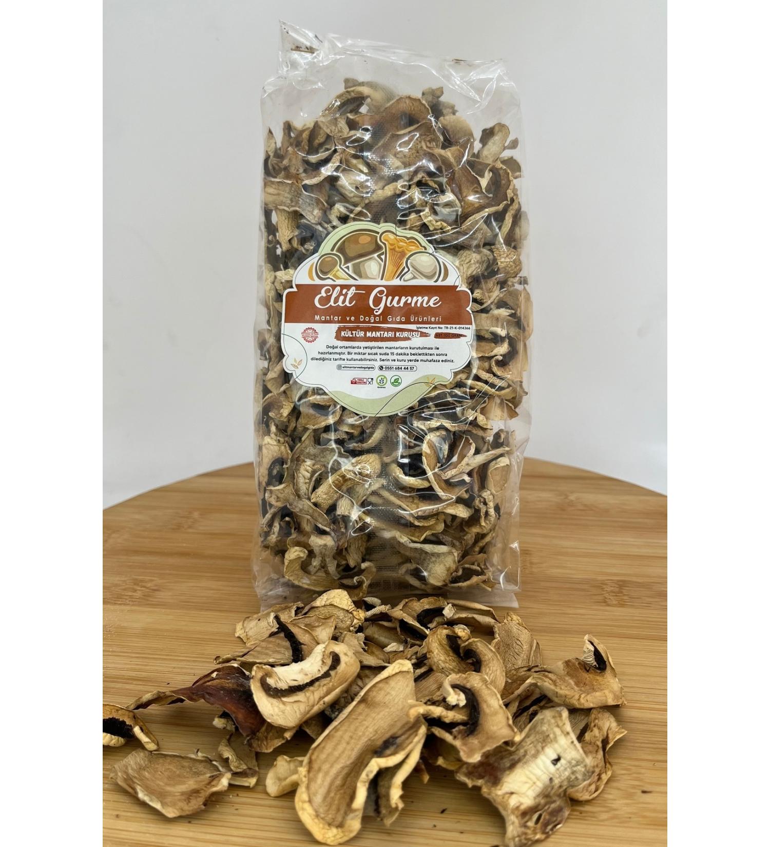Elitg da r nleri Dried Cultivated Mushrooms (100gram)