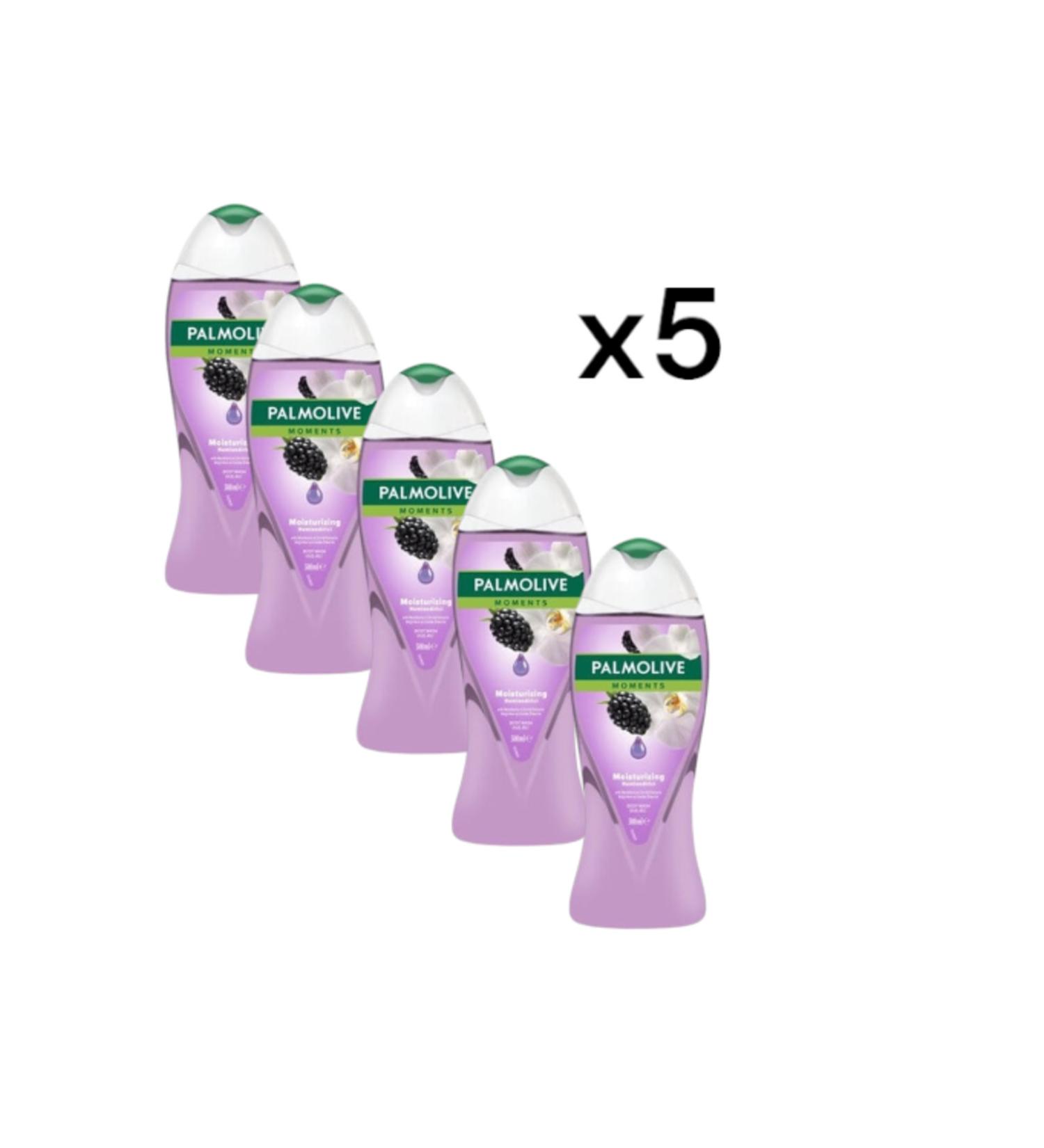 Palmolive Shower Gel Blackberry Orchid 500 ml X5 Pcs