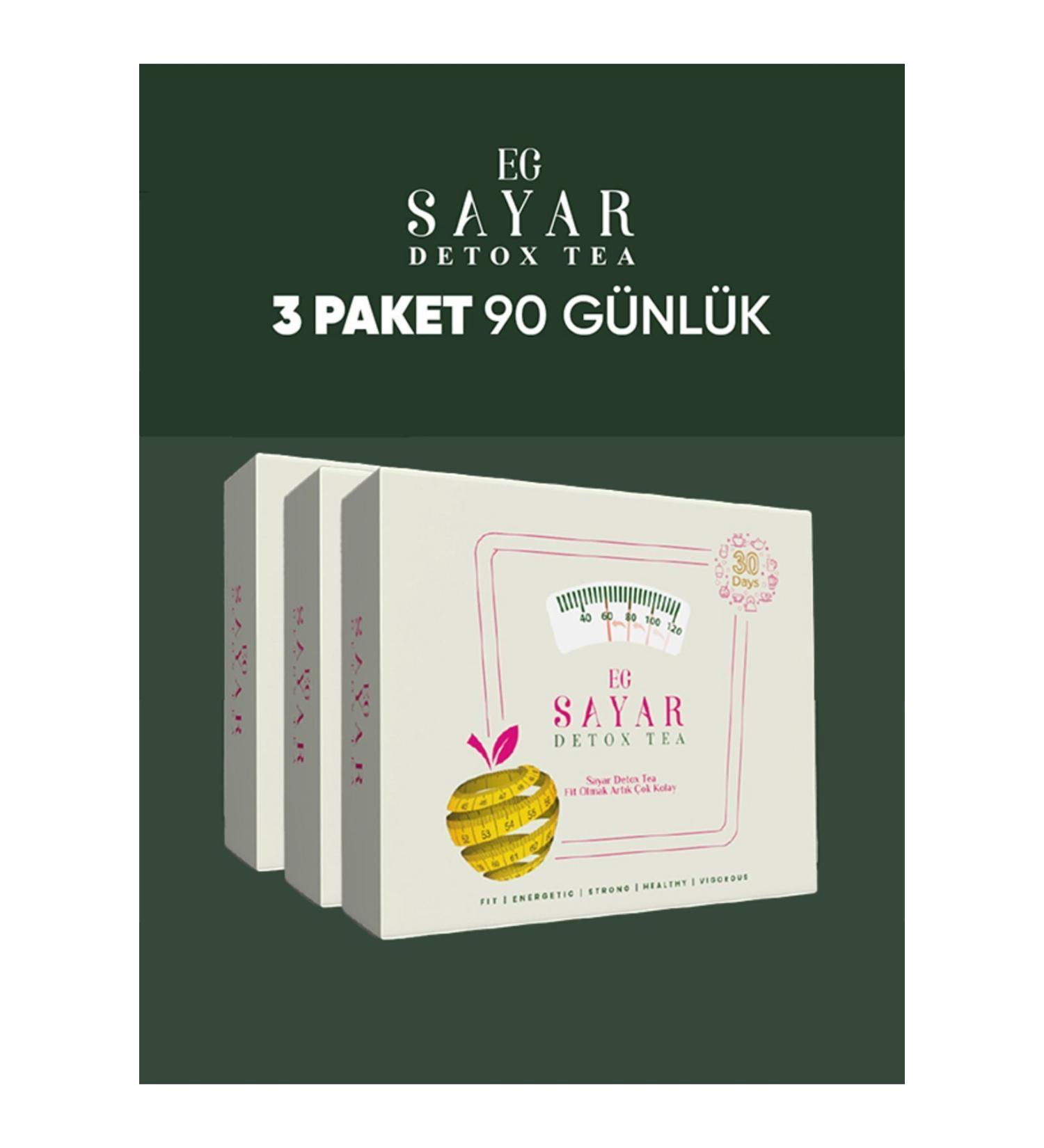 eg sayar detox tea Detox Tea Sayar Detox Tea 90-day 3-Pack - Buy Online on GoSupps.com
