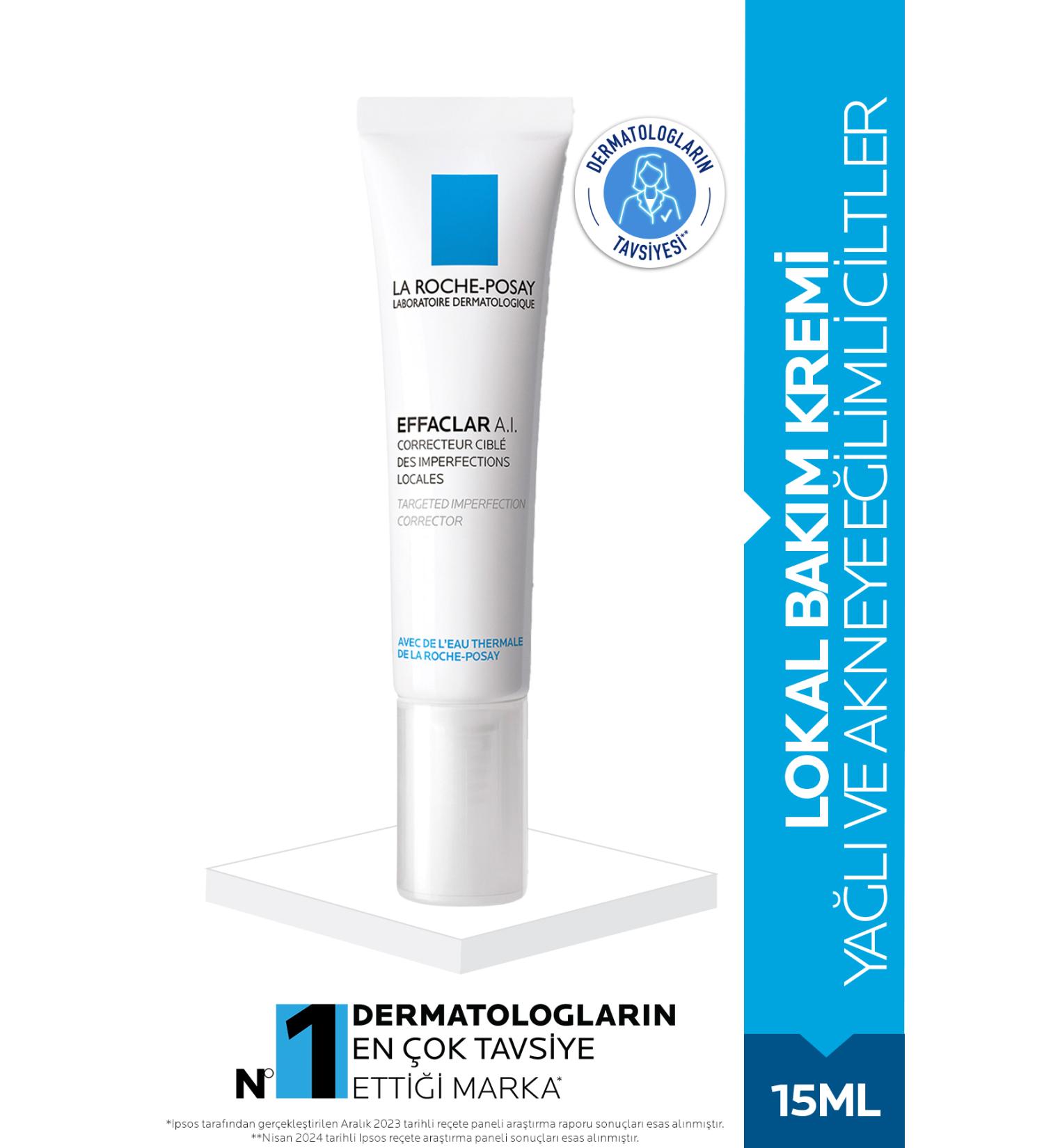 La Roche Posay Effaclar AI Local Care Cream 15 ml - Oily/Acne Prone Skin