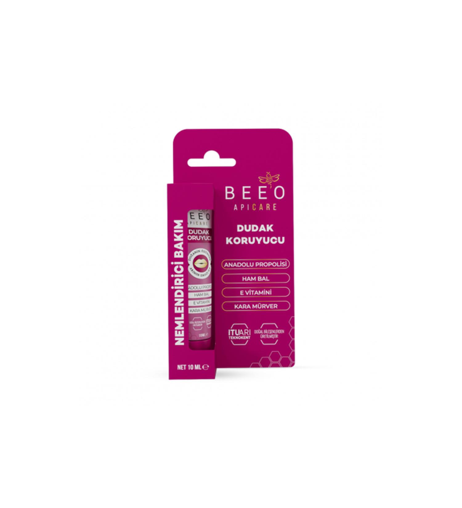 BEEORGANIC Beeo Lip Protection Moisturizing Care Black Elderberry 10 ml