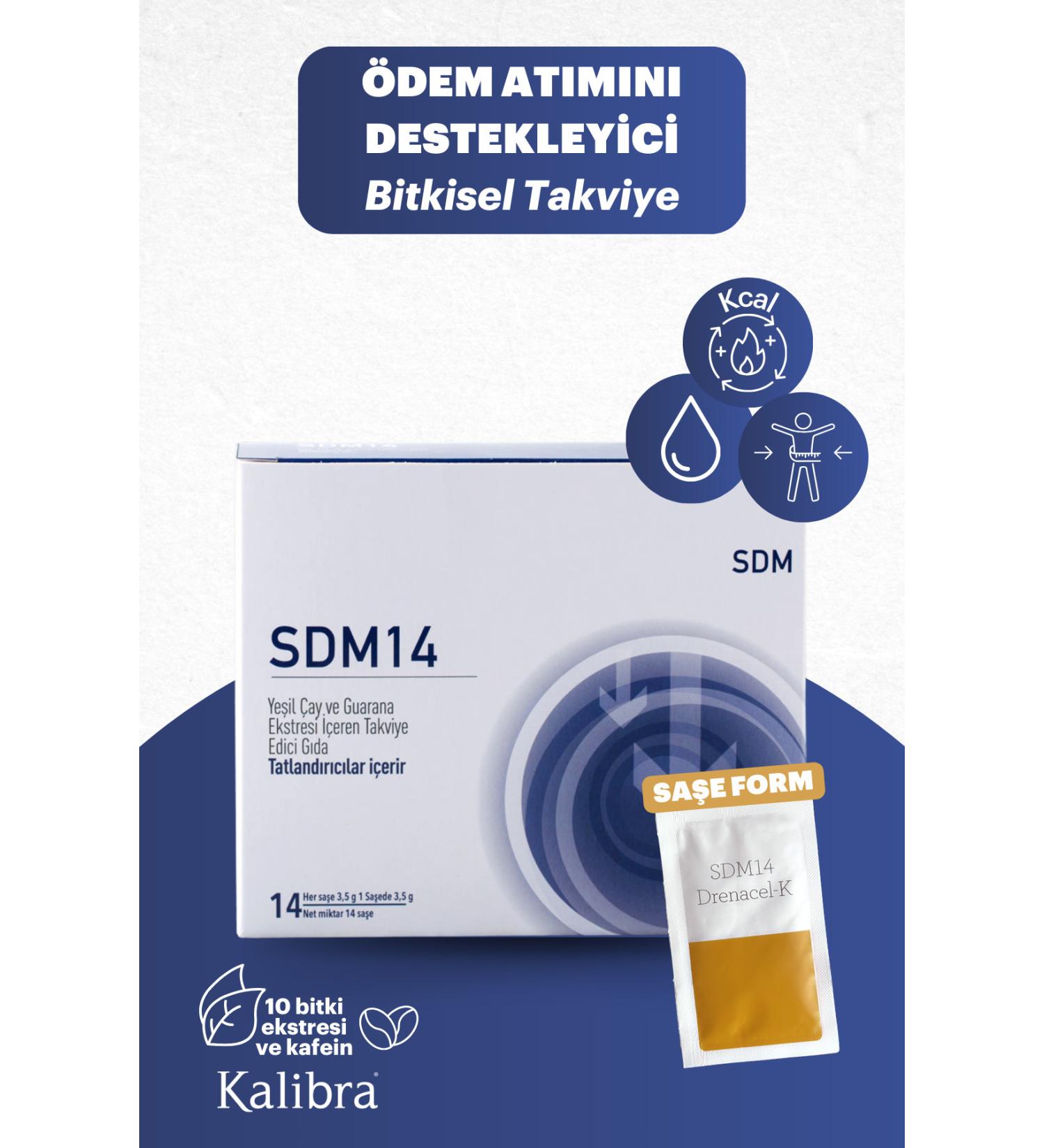 SDM FOOD Sdm 14 - Food Supplement Supporting Edema Removal - Buy Online on GoSupps.com