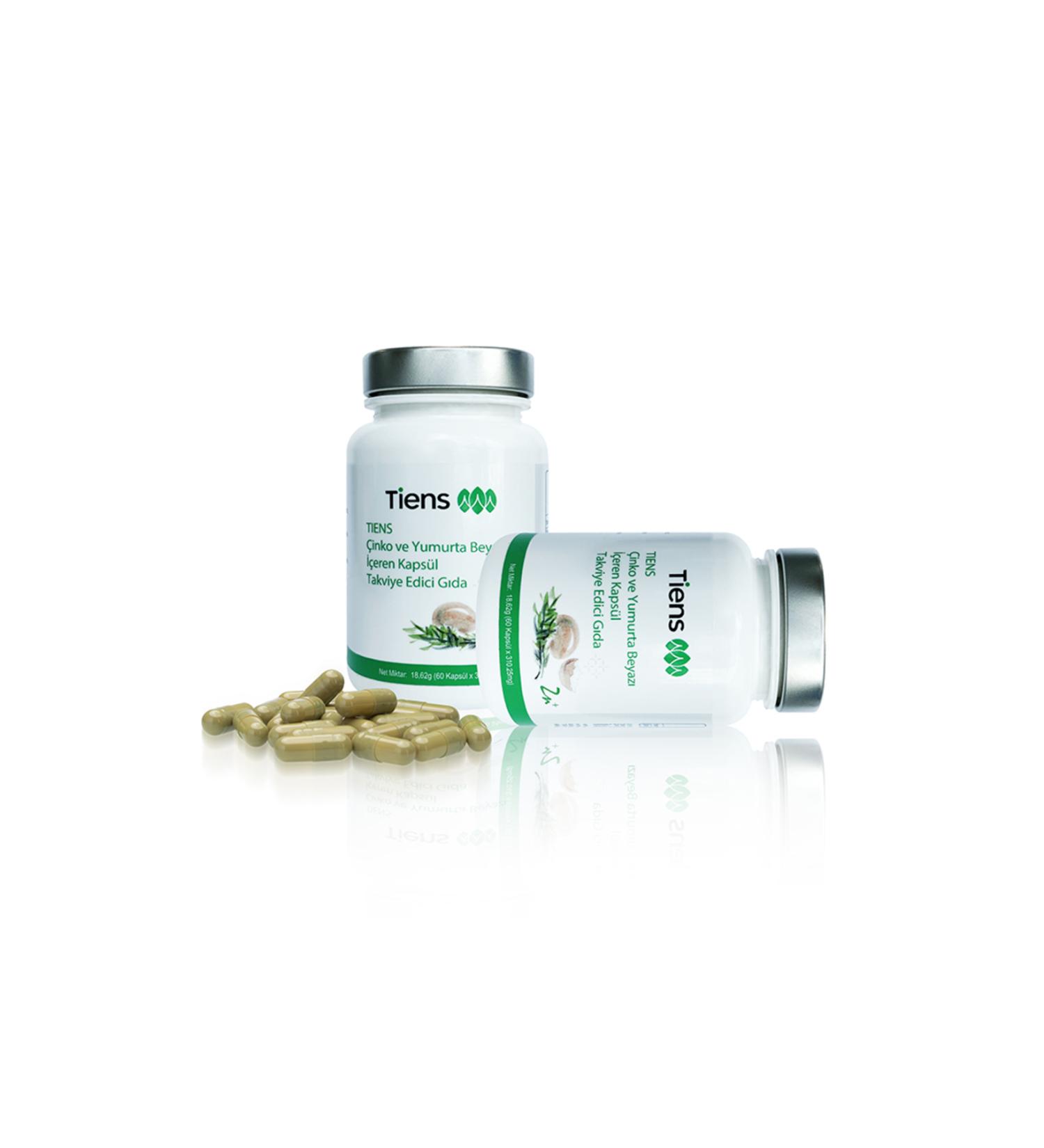 Tiens Zinc and Egg White Supplementary Food - Buy Online on GoSupps.com