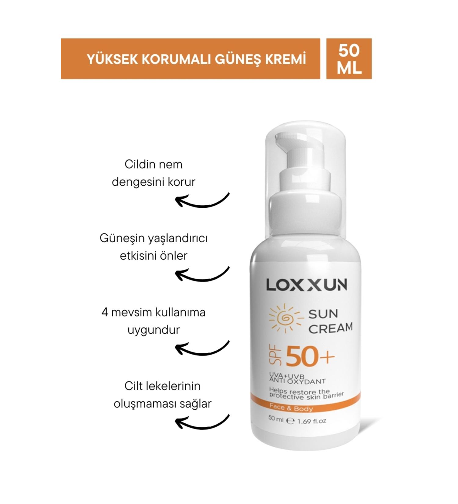 LOXXUN High Protection Sunscreen Spf 50+ - Buy Online on GoSupps.com