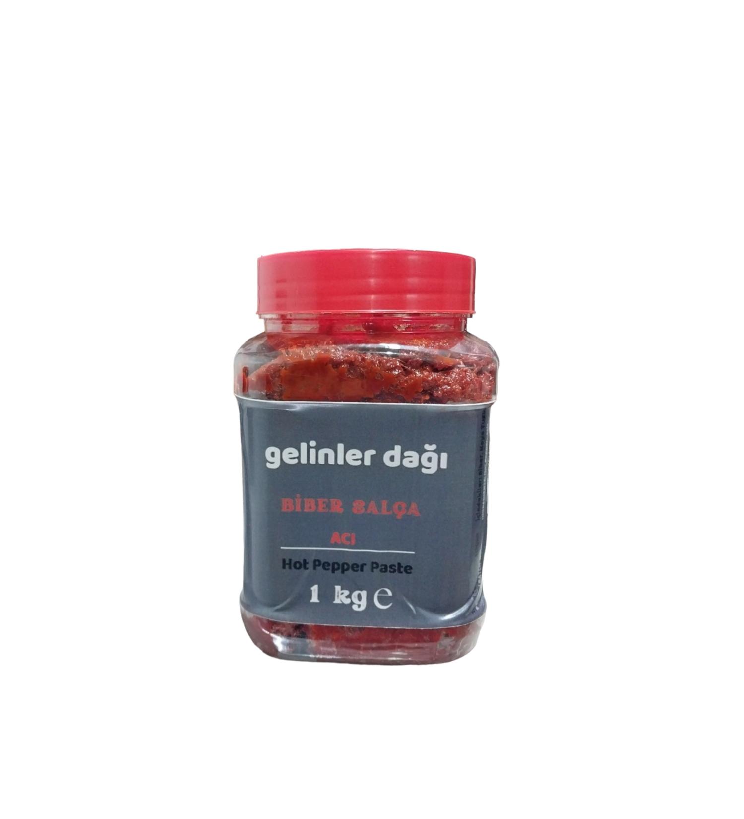 Gelinler Mountain Hatay Local Pepper Paste - Hot 1000 gr (New Season 2024)