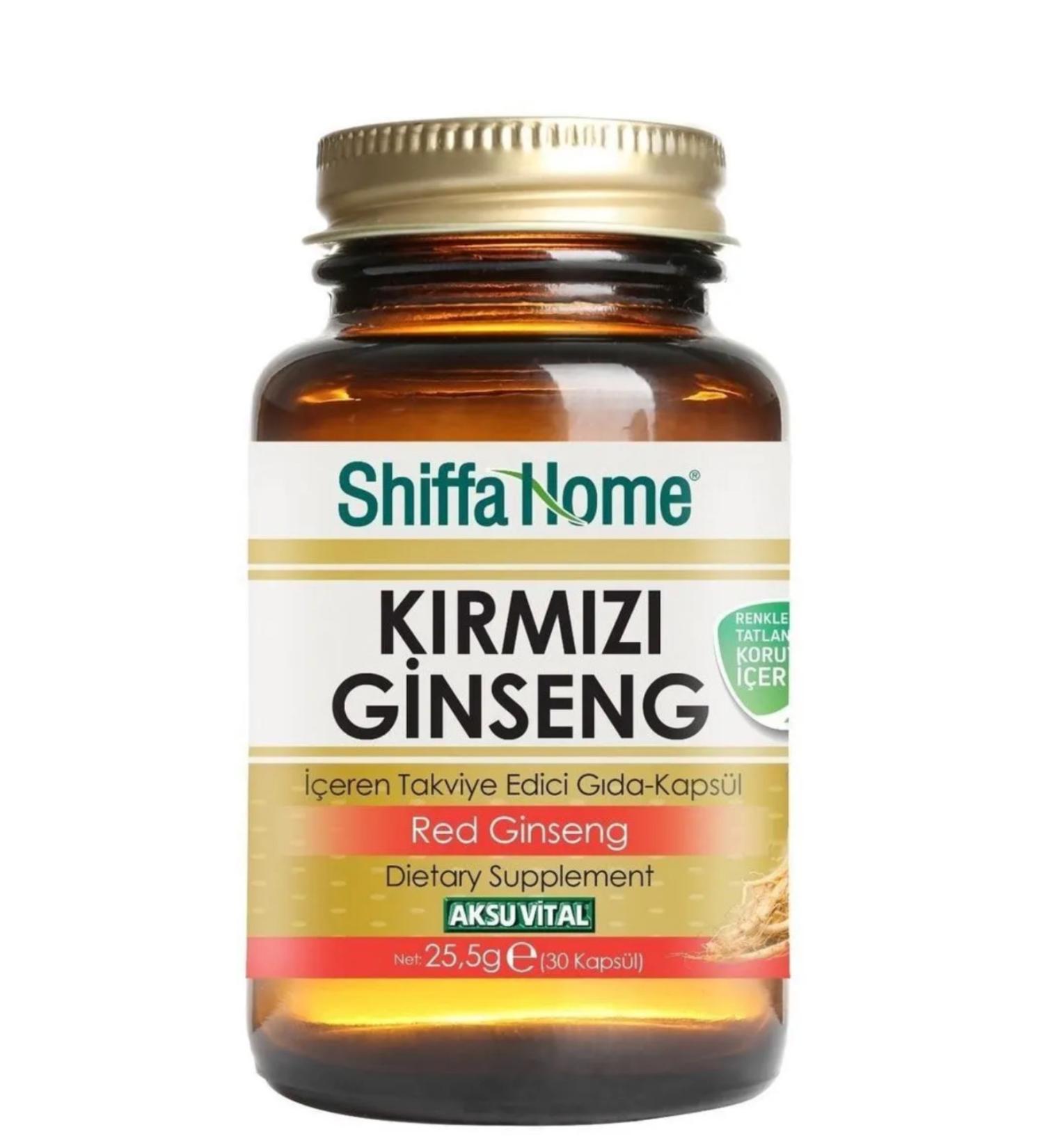 Shiffa Home Red Ginseng 30 Capsules