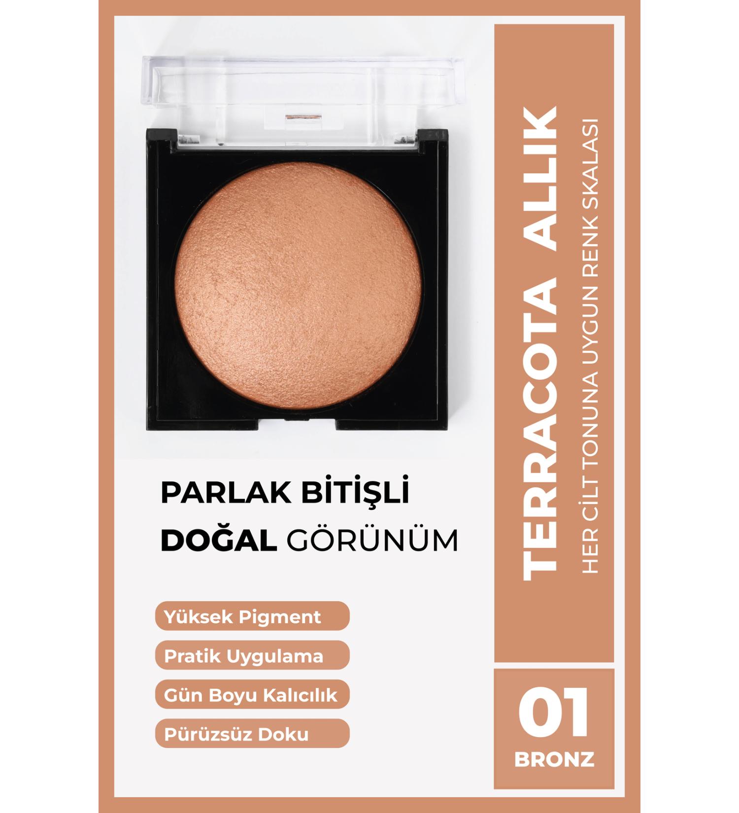 Cocosh She Terracotta Blush 10 Gr 01 Bronze Easy Distribution Non-Clumping Fine-Smooth Texture Vivid Look - Buy Online on GoSupps.com