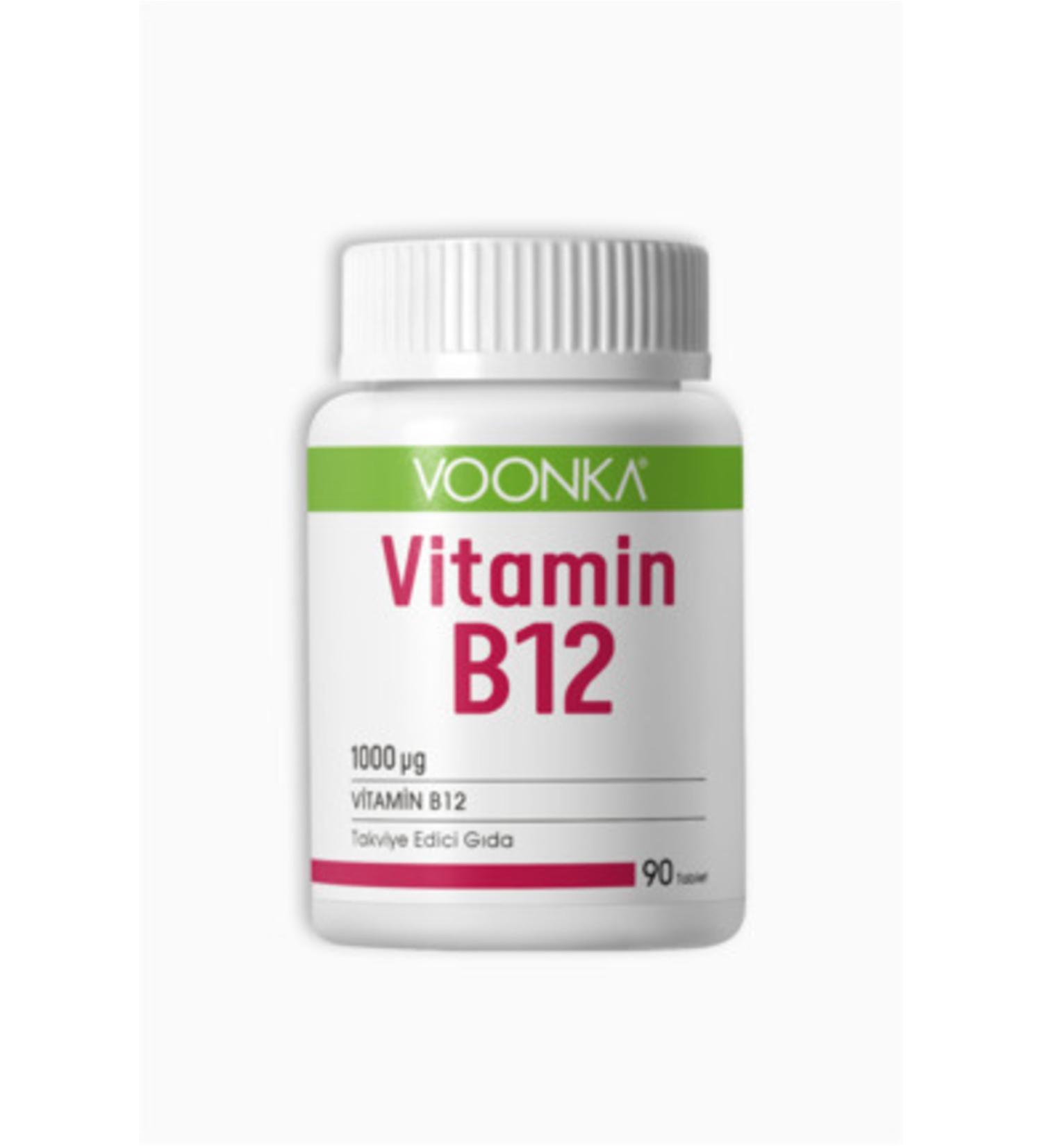 NOVAFACE STD Vitamin B12 1000 Mcg 90 Tablets Classic