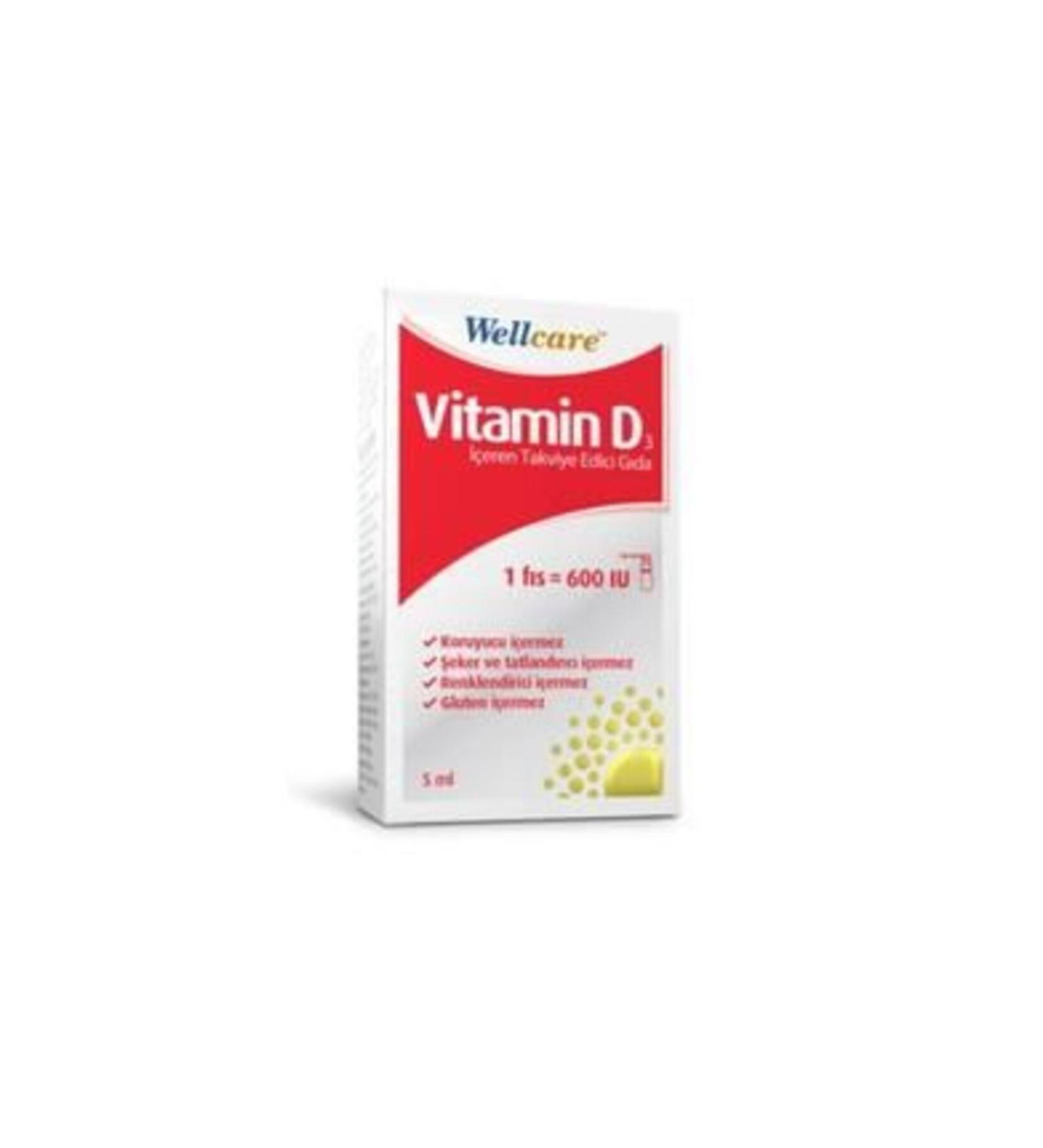 NOVAFACE STD Vitamin D3 600 Iu 5 ml Classic