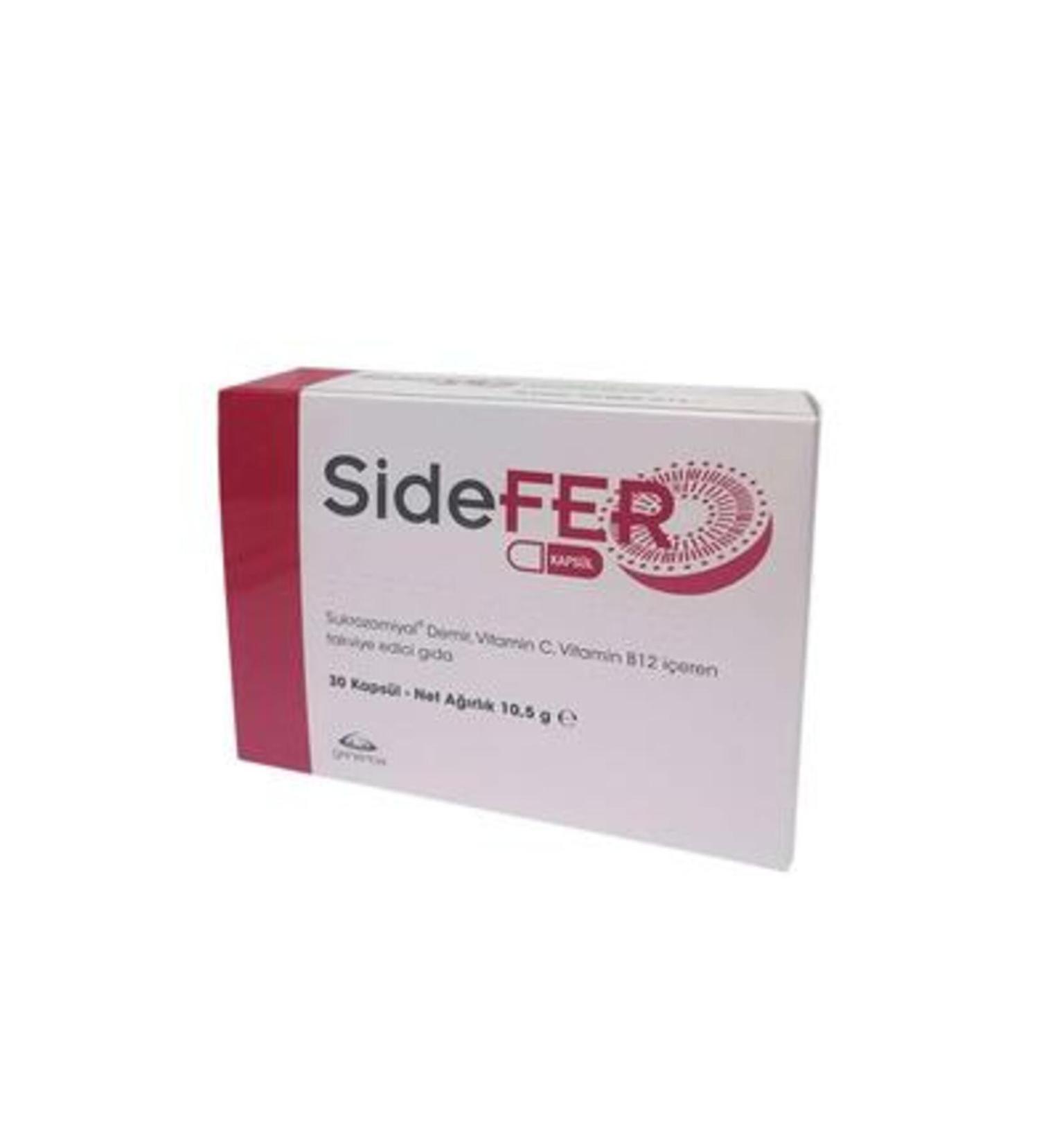 NOVAFACE STD Sucrosomial Iron Vitamin C Vitamin B12 30 Capsules Supplement Classic