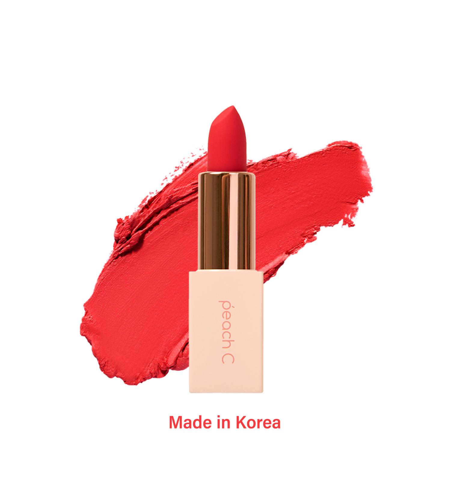 Peach C Lipstick 05 Dahlia Red Lipstick Natural Look - Buy Online on GoSupps.com