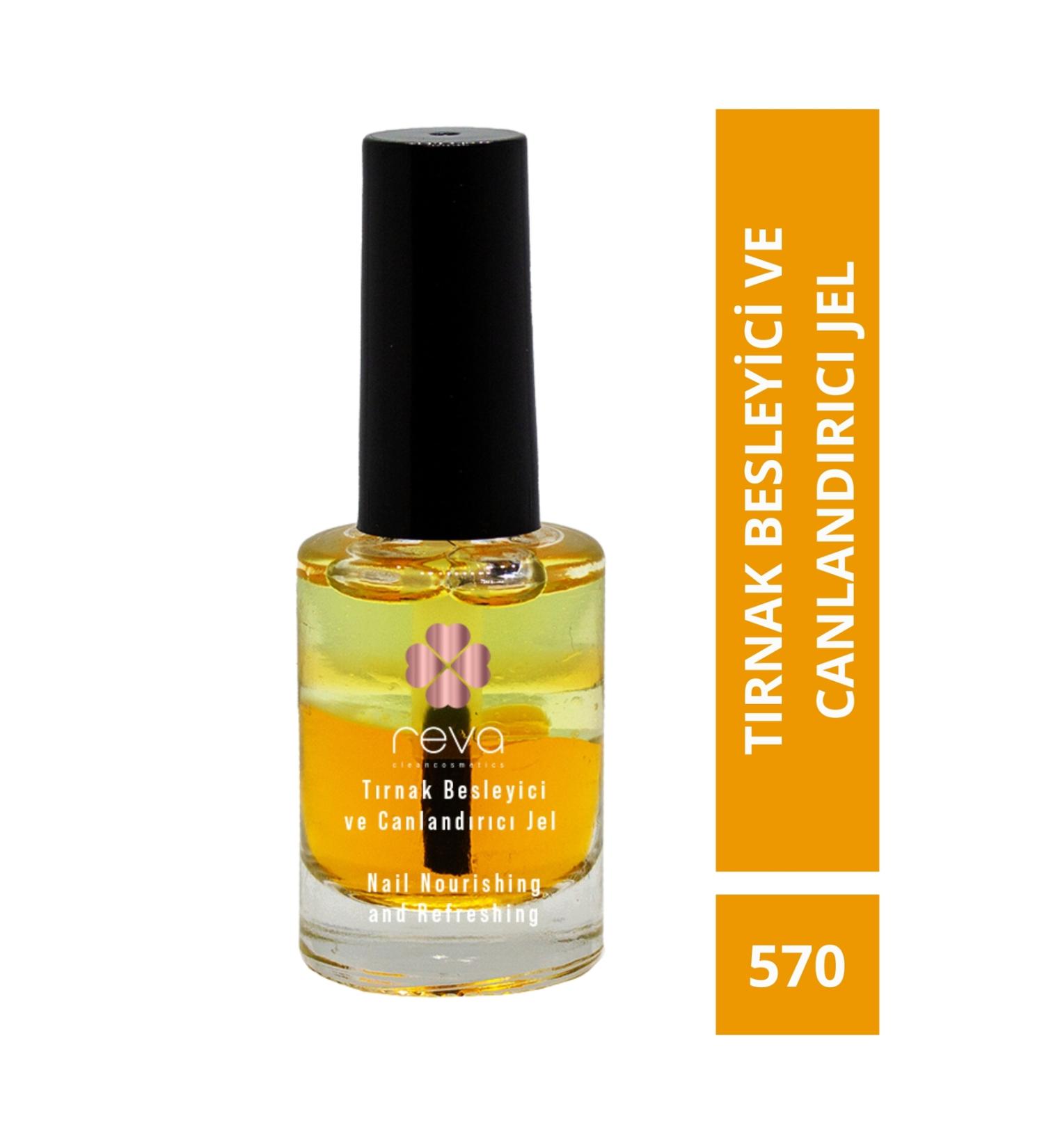 REVA Nail Nourishment and Refreshing Gel & Nail Nourshing and Refreshing 11 ml RV570