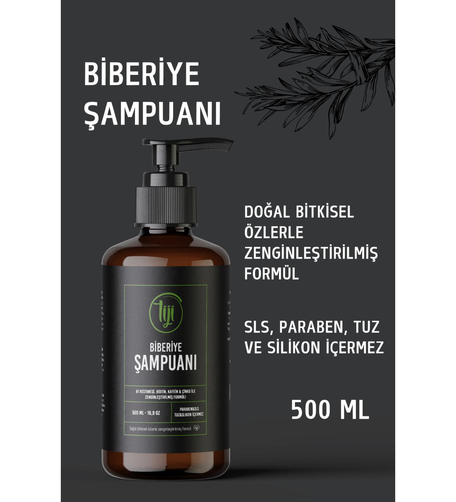 Tiji Garden Rosemary Shampoo Herbal Content Anti-Hair Loss 500 ML - Buy Online on GoSupps.com