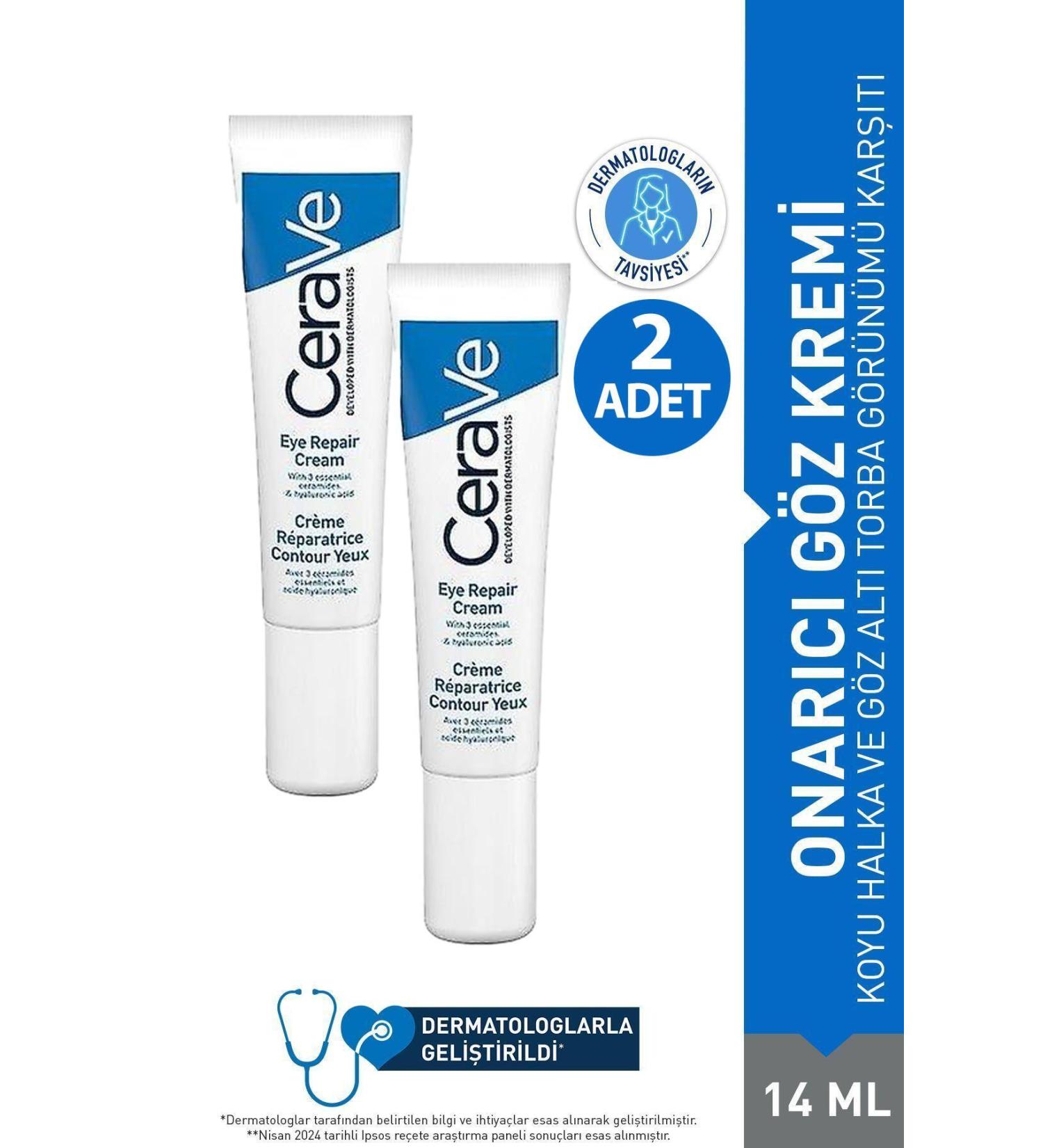 CeraVe Repairing Eye Cream 14 ml 2 Pieces