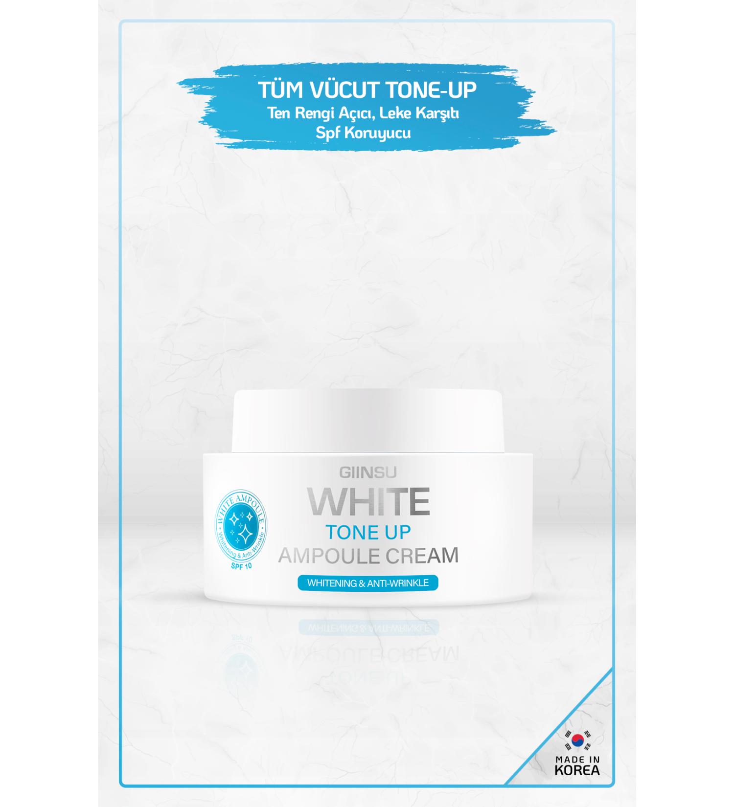 DR. CELLIO Eye Contour and Face Skin Lightener Anti-Stain Spf Protective White Tone Up Cream Made In Korea