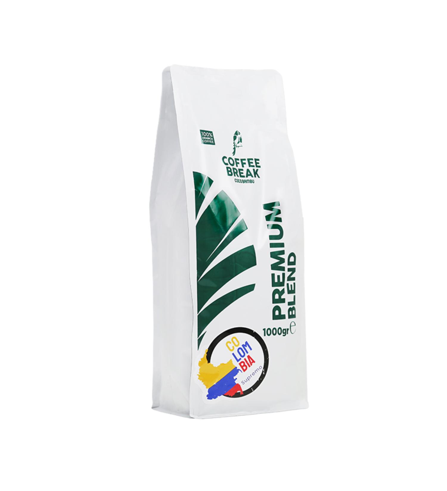 Coffee Break Coco Bambu COLOMBIA SUPREMO 1000 GR