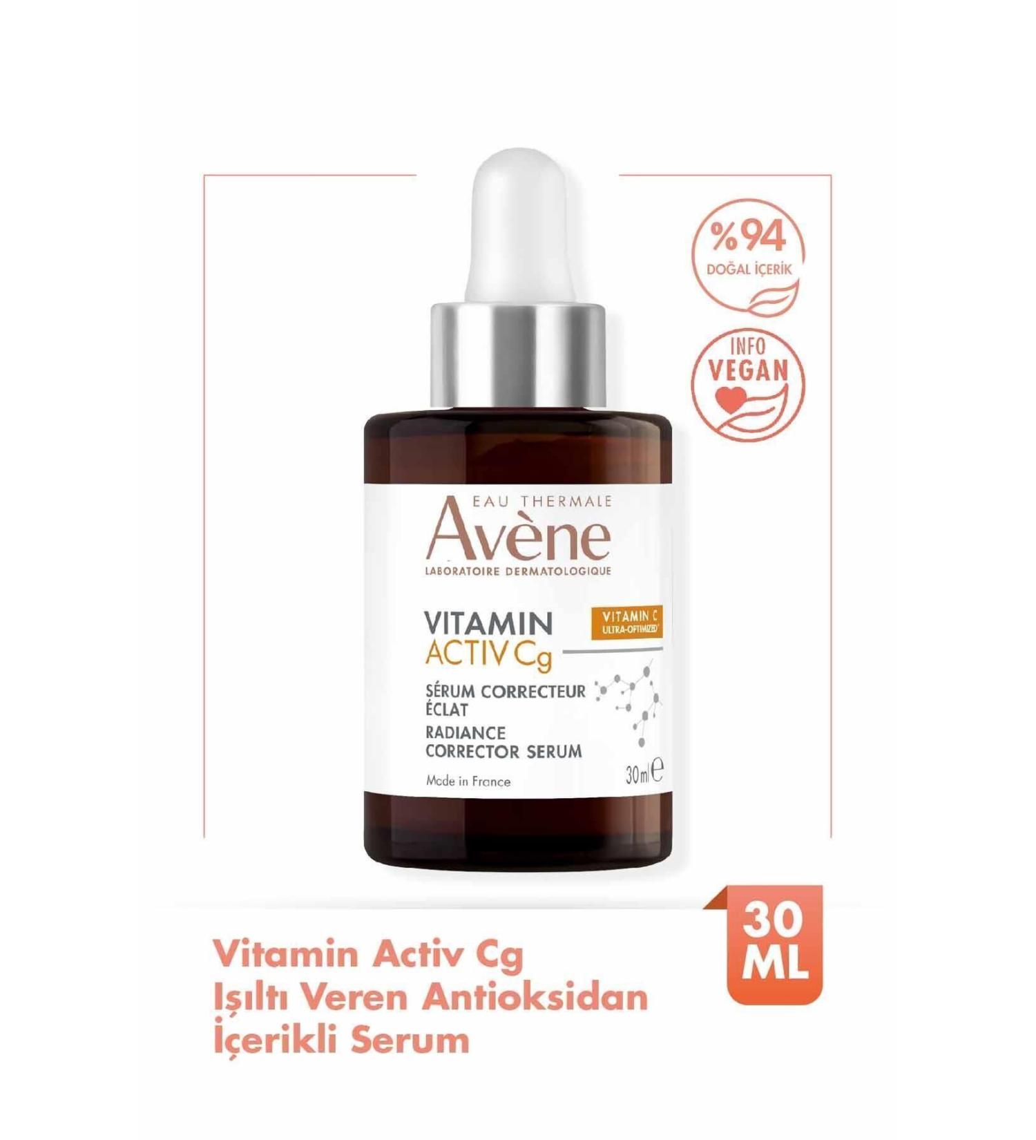 Avene Nourishing Restorative Serum that Gives Light and Moisture to the Skin 30 ml