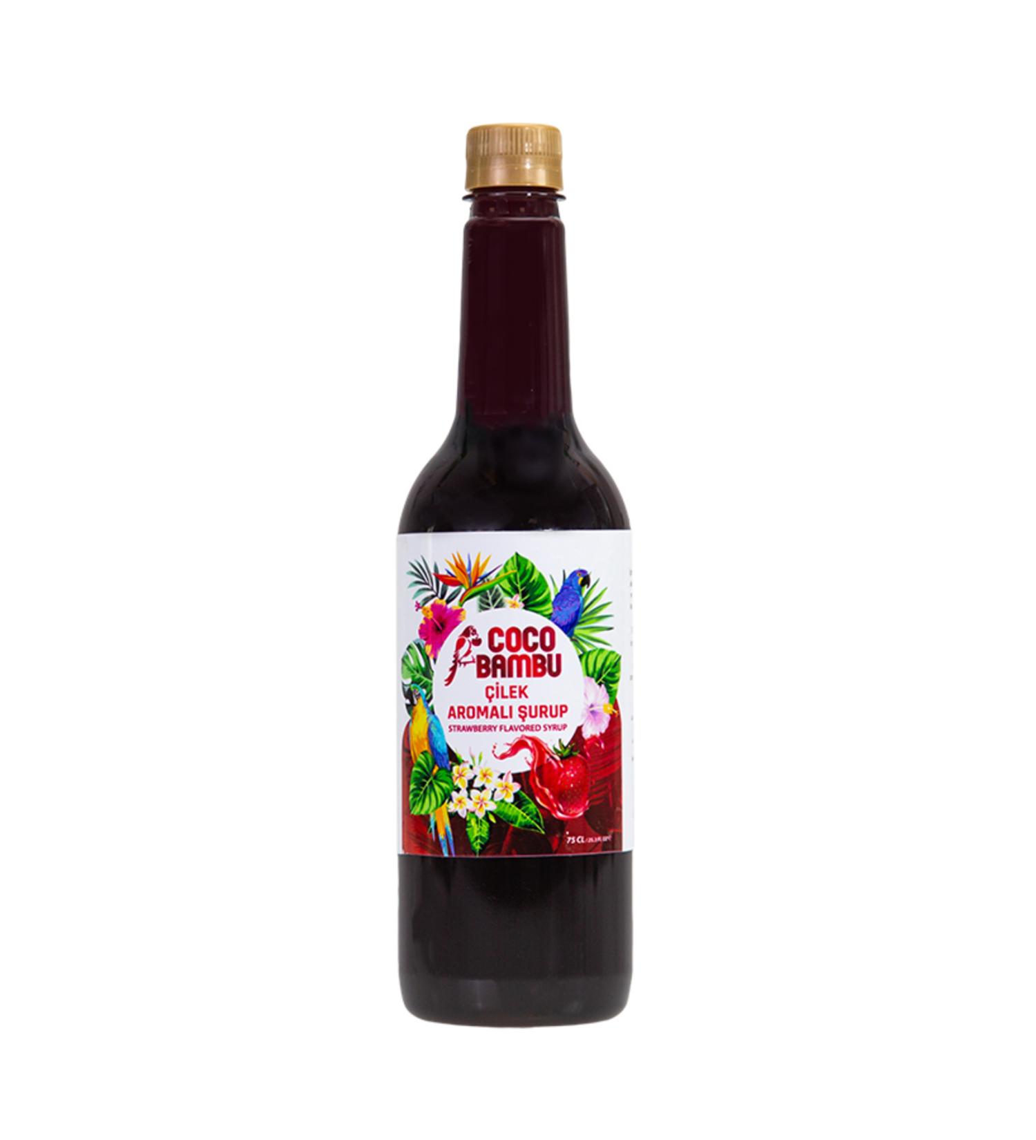 Coco Bamboo Strawberry Syrup 750 ml