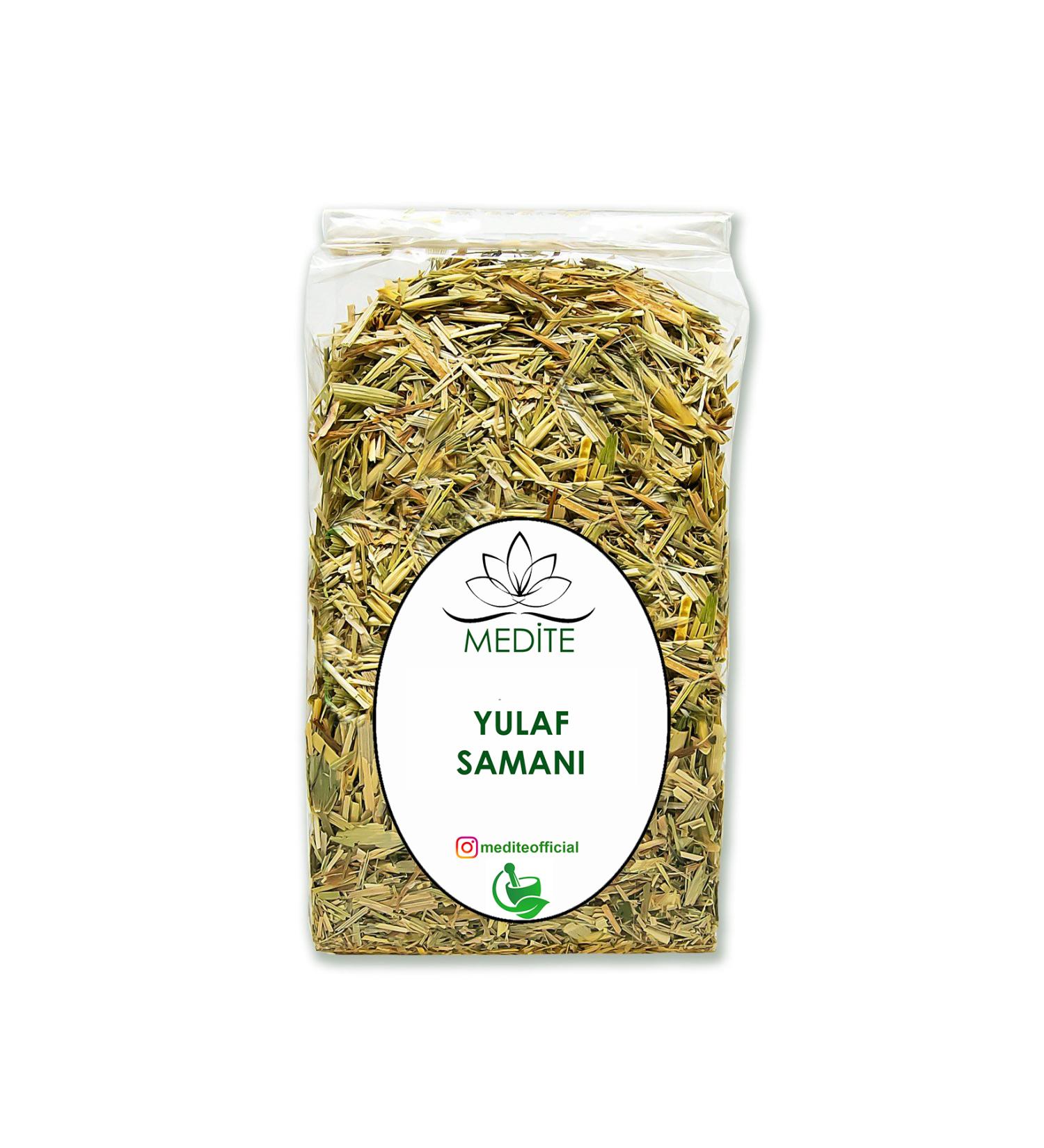 Medite Natural Oat Straw Green Dried (Avena Sativa L.) New Harvest 150gr