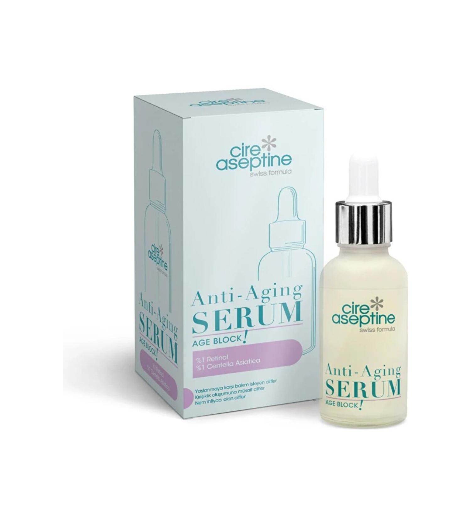 Cire Aseptine Anti Aging Face Serum 30 ml- Age Block!