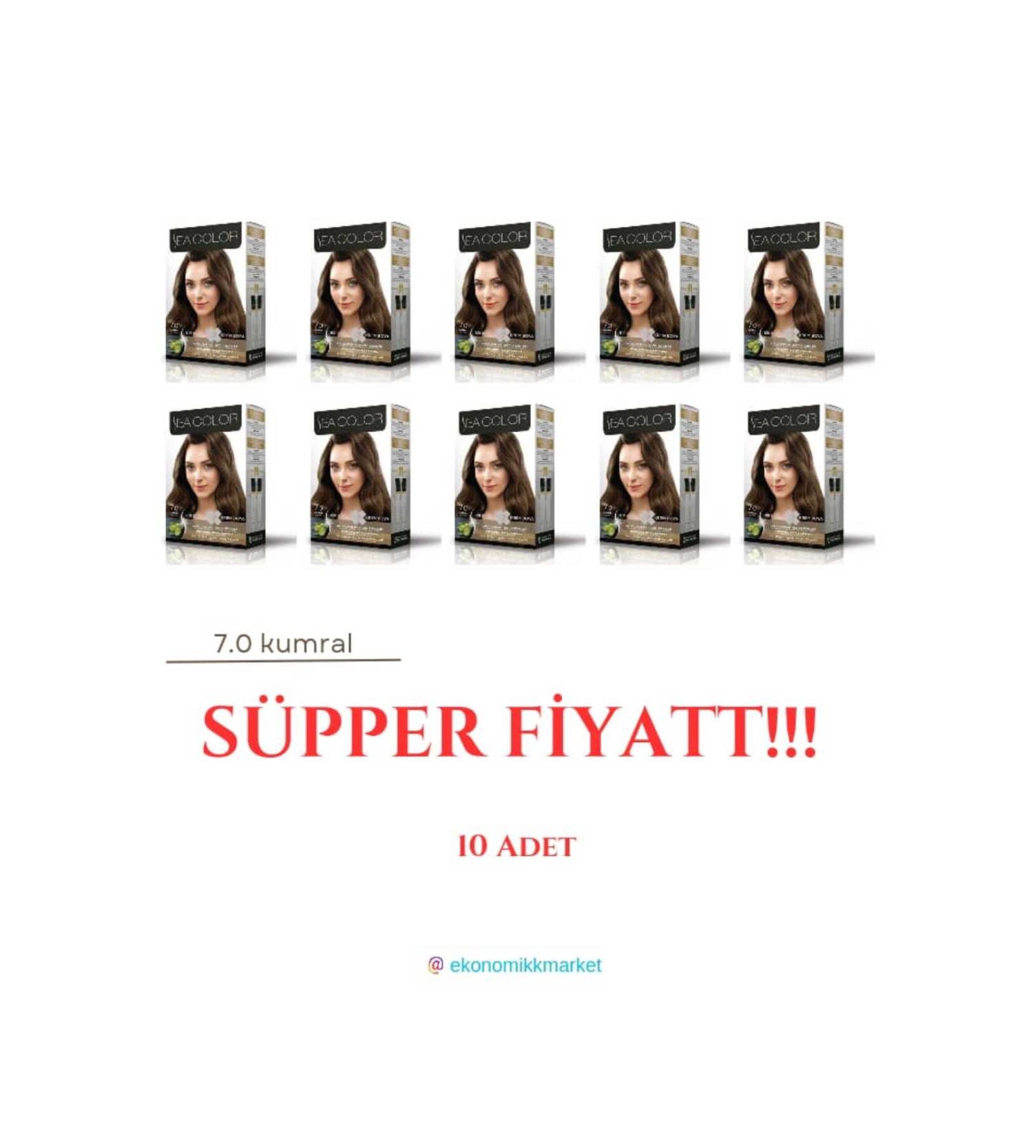 Sea Color 7.0 Blonde Hair Dye