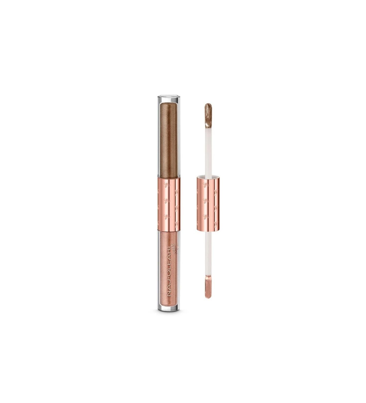 Naj Oleari Shiny Duo Liquid Eyeshadow - 03 Glitter Liquid Eyeshadow