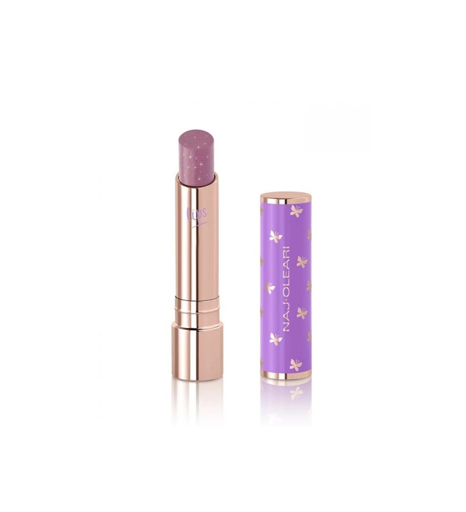 Naj Oleari Lip Gloss - Flying Beauty Shine On Lips Plumping - 02 Rosy Mauve