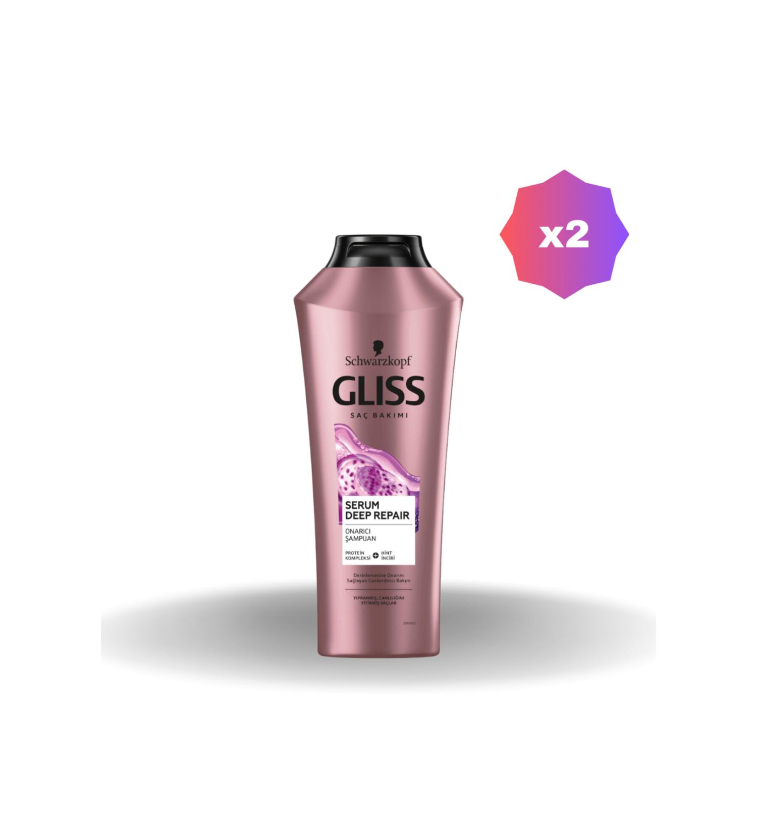 Gliss GLISS DEEP REPAIR SHAMPOO 500 ML X 2 PIECES