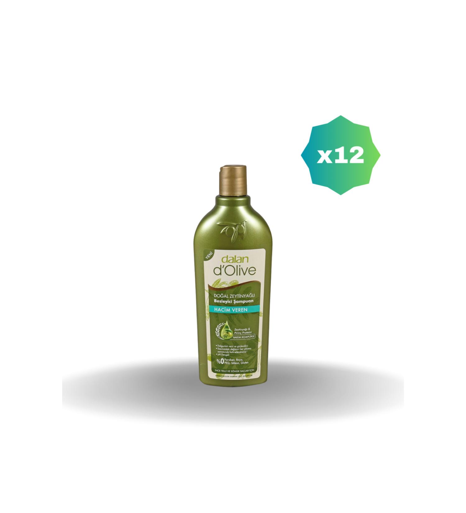 Dalan D'OLIVE VOLUME SHAMPOO 400 ML X 12 PIECES