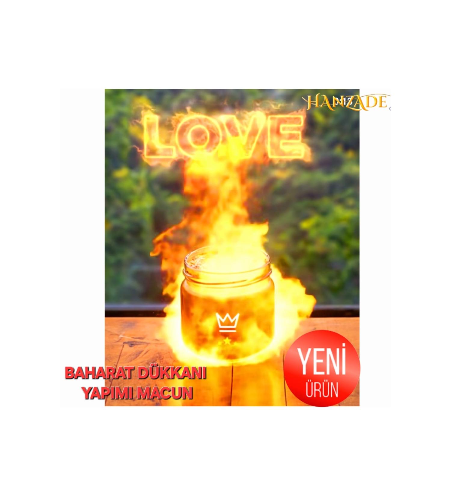 HANZADE GURME Natural Honey and Molasses Spice Shop Made Atom Paste 240 gr Power Paste