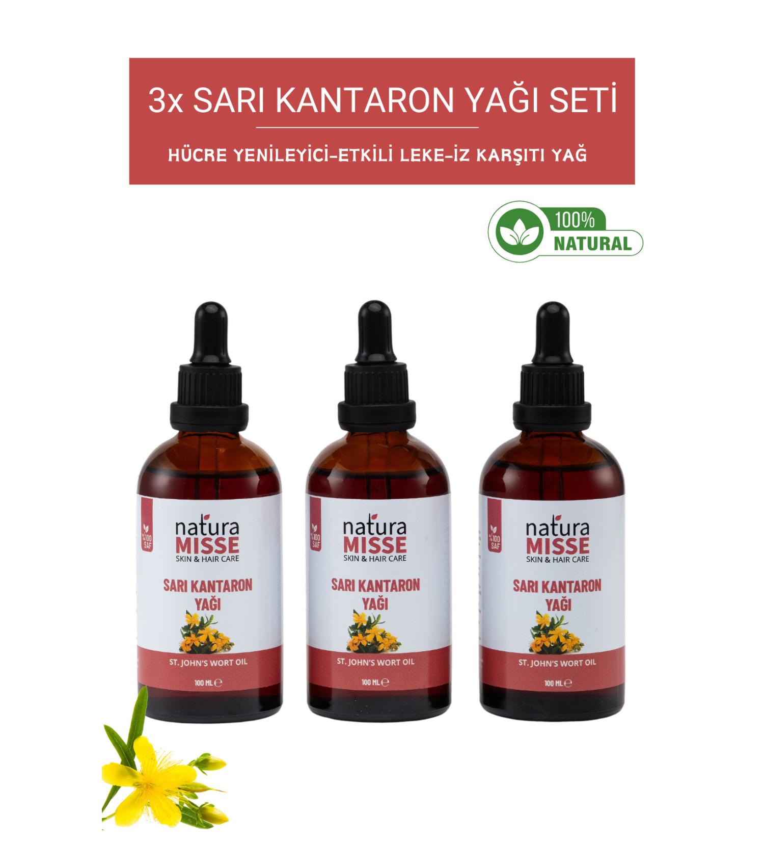 naturamisse 3 St. John's Wort Oil (3x100 Ml) Pure St. John's Wort Oil - Buy Online on GoSupps.com