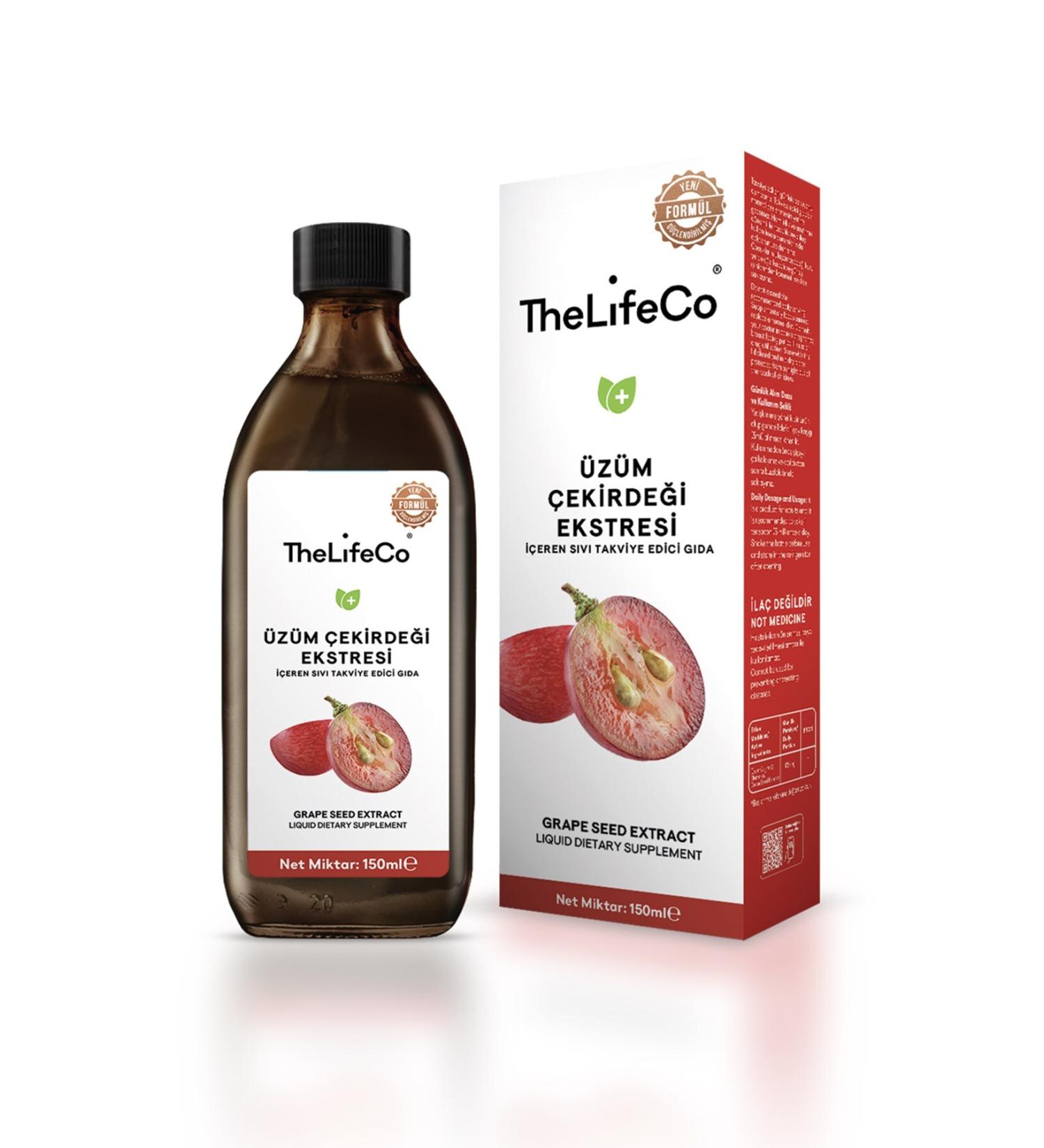 TheLifeCo Grape Seed Extract 150 ml - Buy Online on GoSupps.com