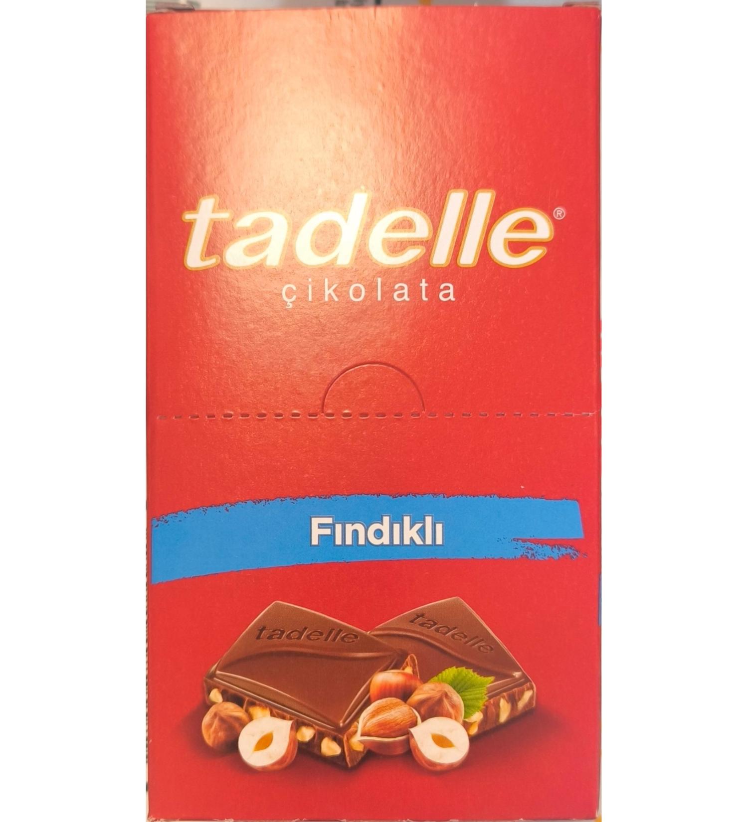 Tadelle Whole Hazelnut Baton 30 Grams x 12 Pieces (360grams)