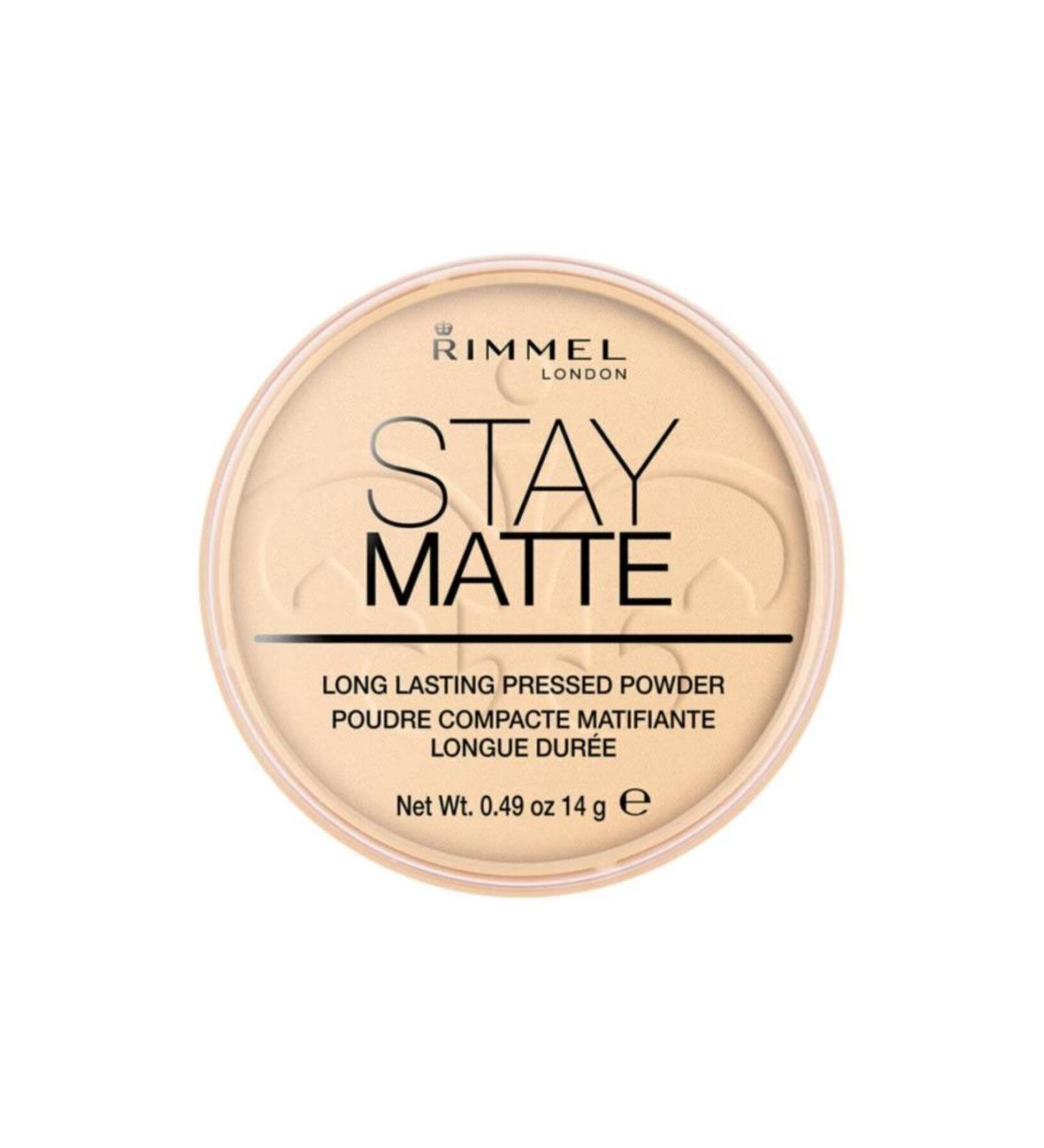 Rimmel London Powder - Stay Matte Pressed Powder 001 Transparent 14 g 3607345064505