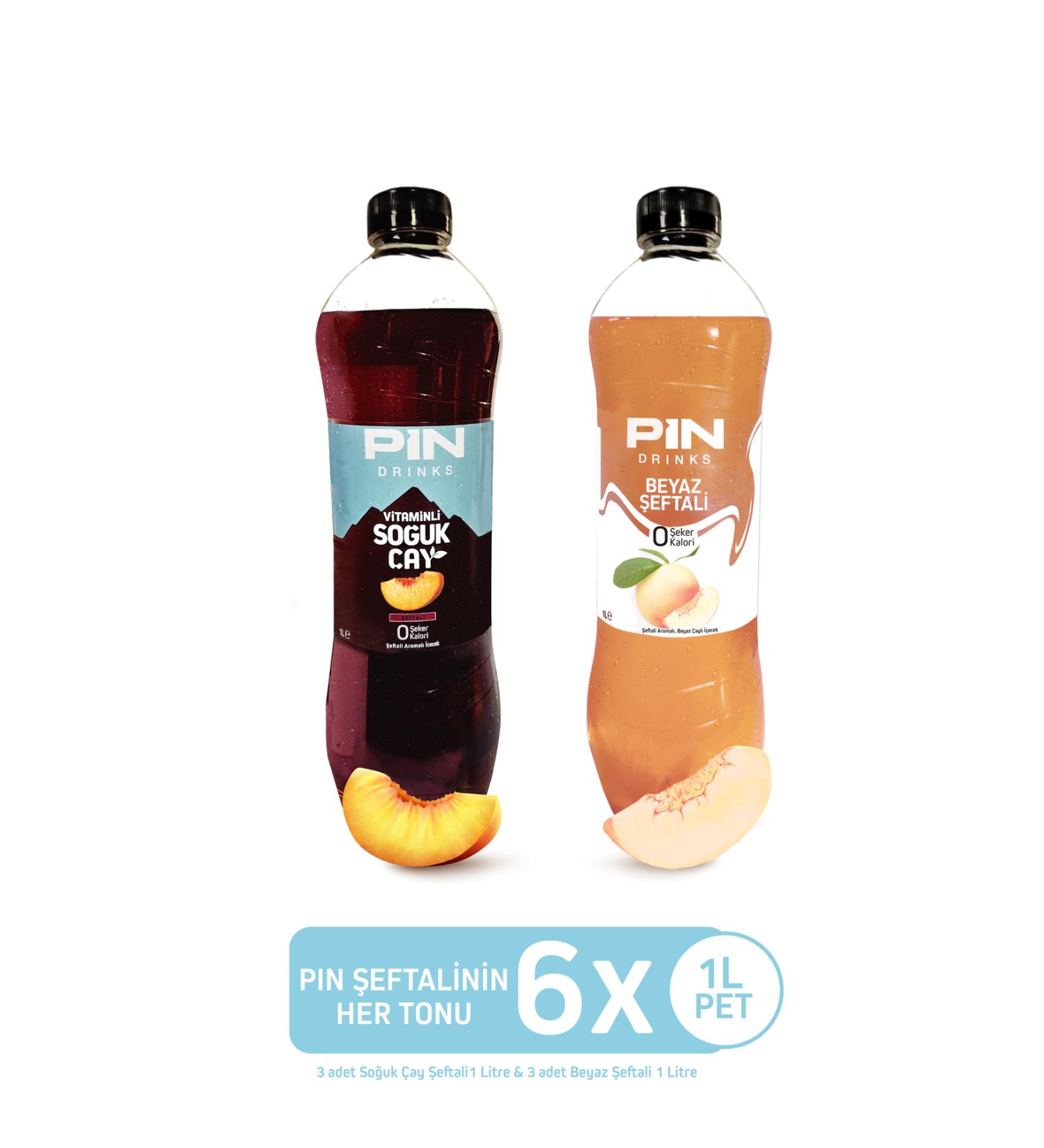 Pin Every Shade of Peach-Peach Flavored Iced Tea & White Peach-Sugar-Free & Calorie-Free 6 Pieces X 1 Liter - Buy Online on GoSupps.com