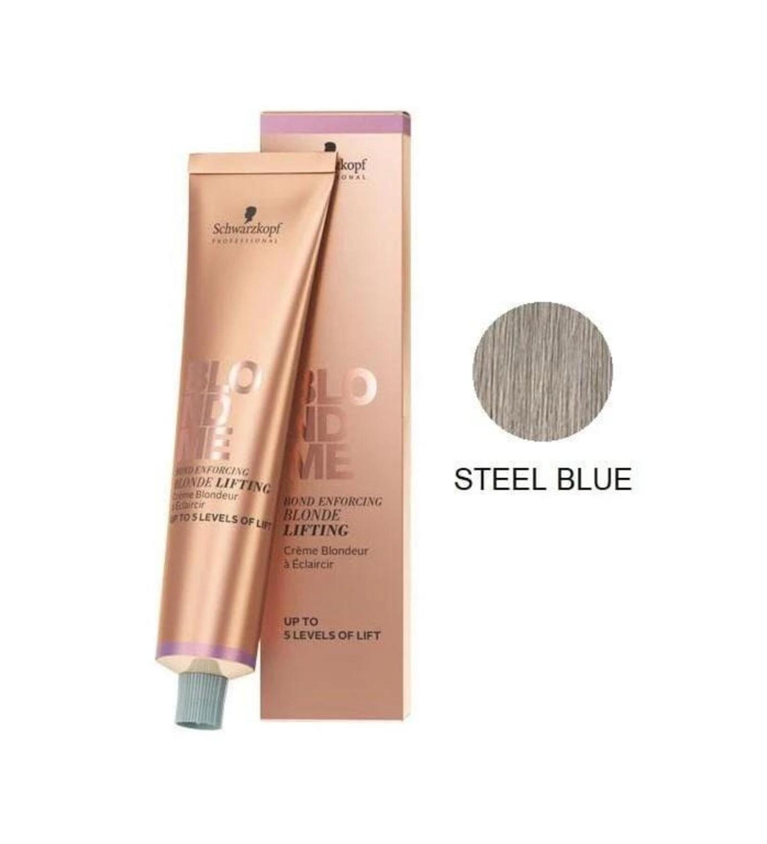 Schwarzkopf Blondme L-Steel Blue 60Ml.