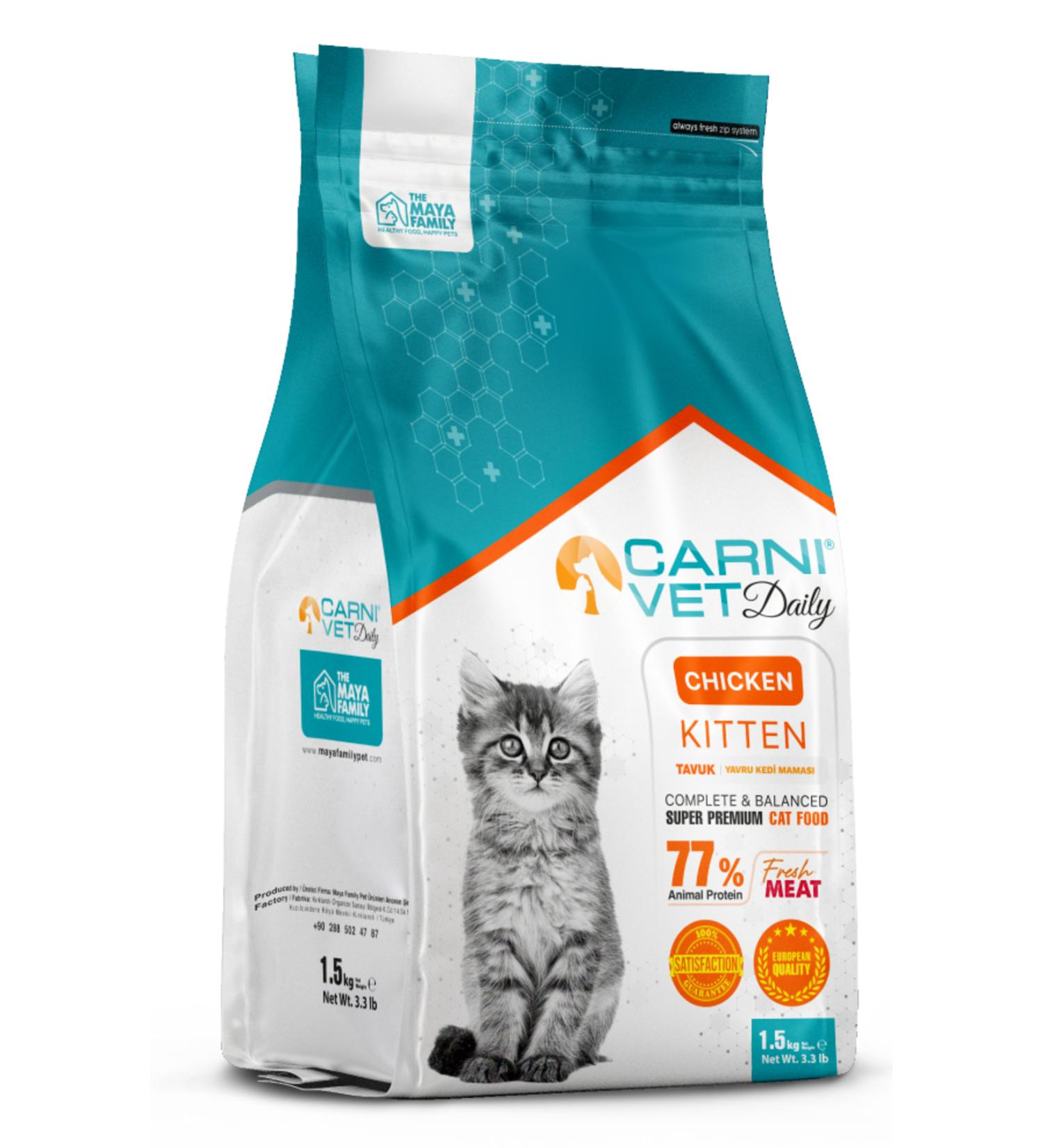 CARNI VET has been specially developed for lactating or pregnant cats.