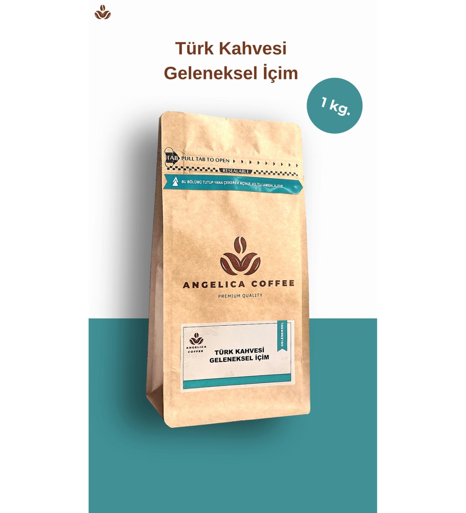Angelica Coffee Angelica Traditional Turkish Coffee 1 kg 1000 gr