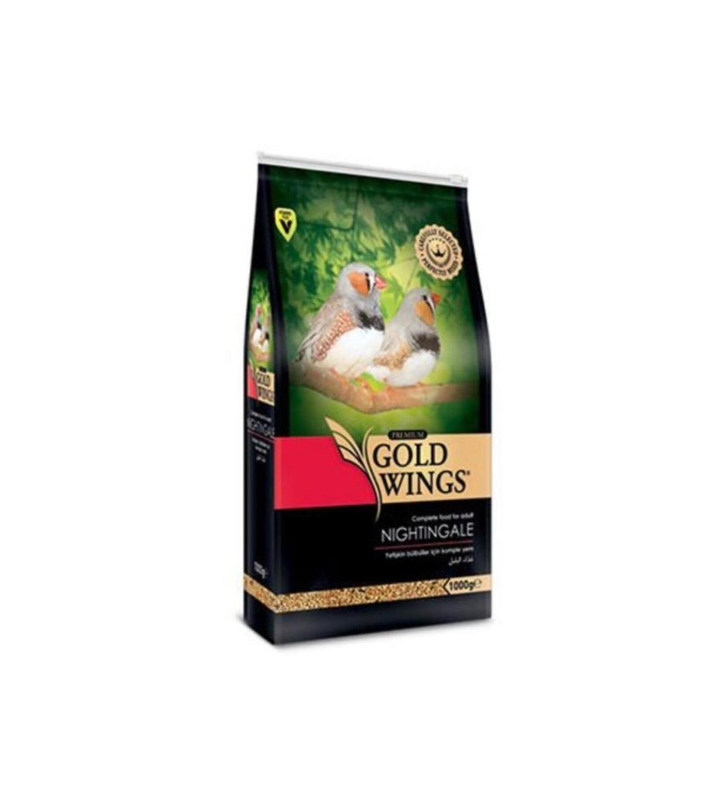 Gold Wings Furlo Gold Wings Premium Nightingale Food 1000 Gr - GWP-008