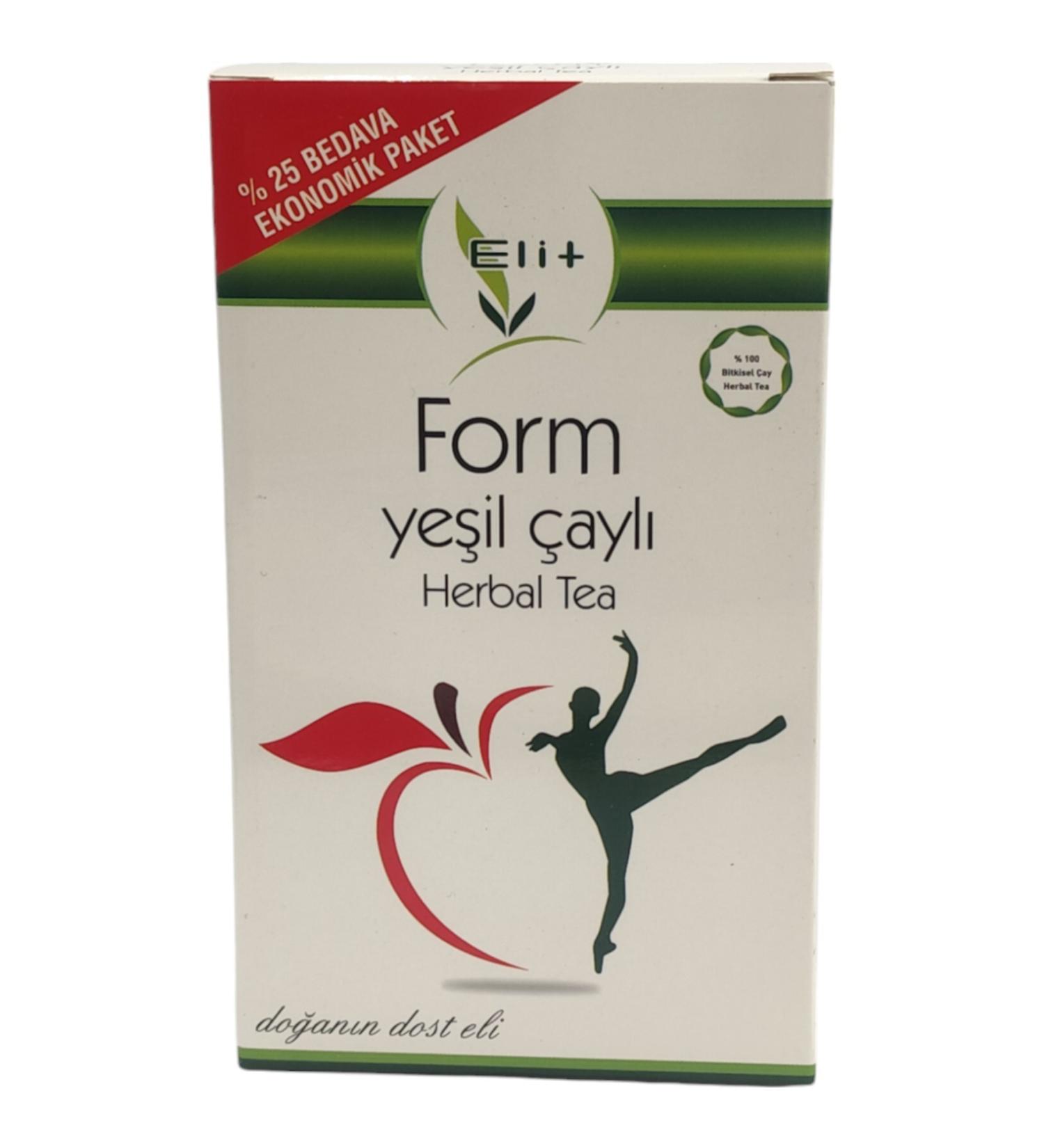 Eslemina Elit Plus Green Tea Form Herbal Mix Tea