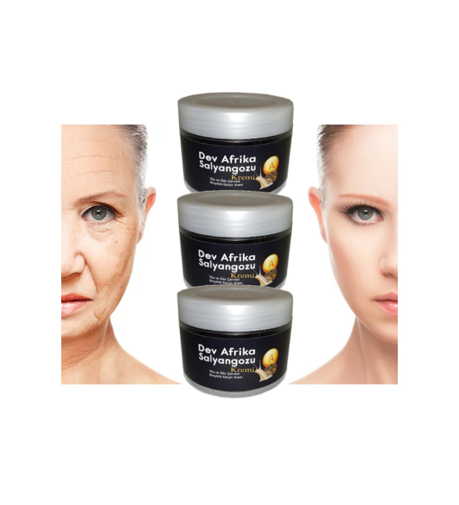 H NTOHU Giant African Snail Anti-Aging Peace Care Cream 100 ml x 3 pieces