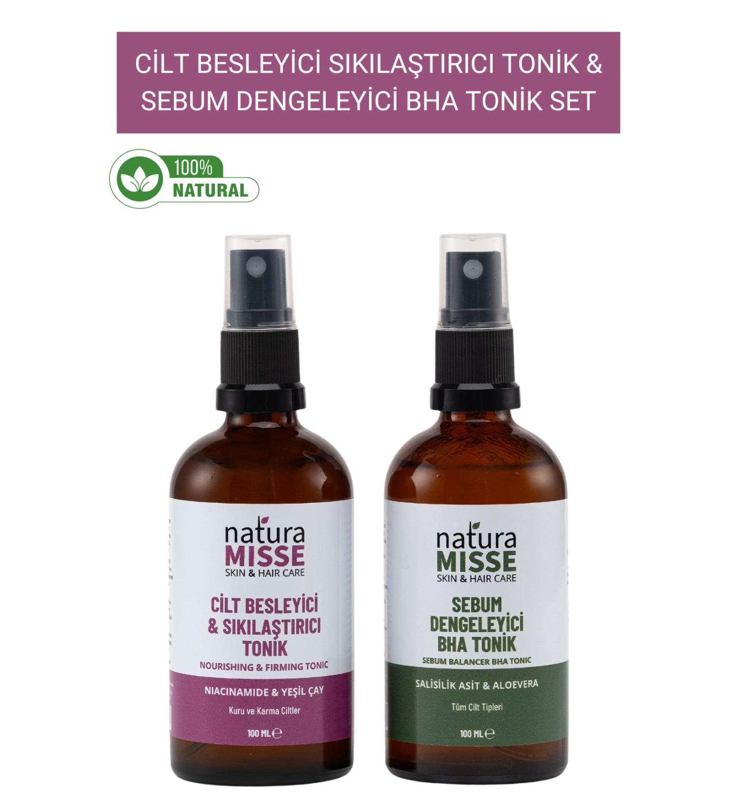 naturamisse Skin Nourishing & Firming Tonic 100 ml Acne Anti-Acne Tonic 100 ml (2X100 ML) Tonic