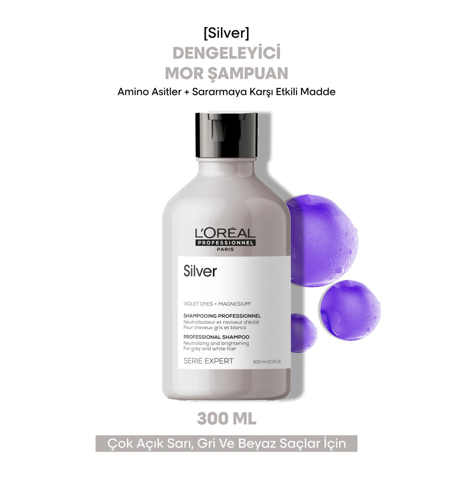 L'oreal Professionnel Serie Expert Silver Color Balancer for Very Light Blonde Grey and White Hair M - Buy Online on GoSupps.com