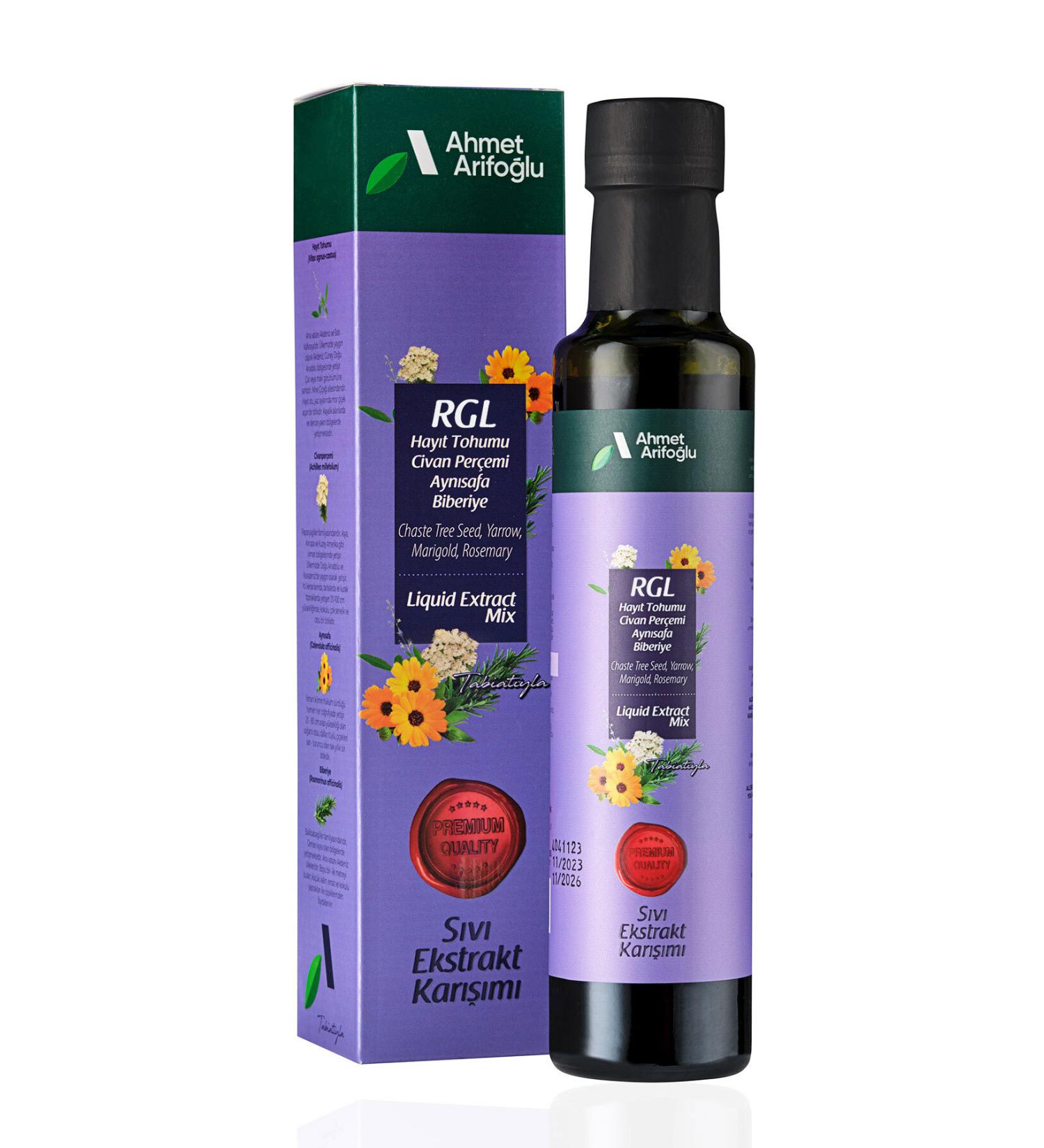 Ahmet Arifo lu Rgl (YARROW-VISCUS SEED-CALVINTH-ROSEMARY) Extract 225 ml - Buy Online on GoSupps.com