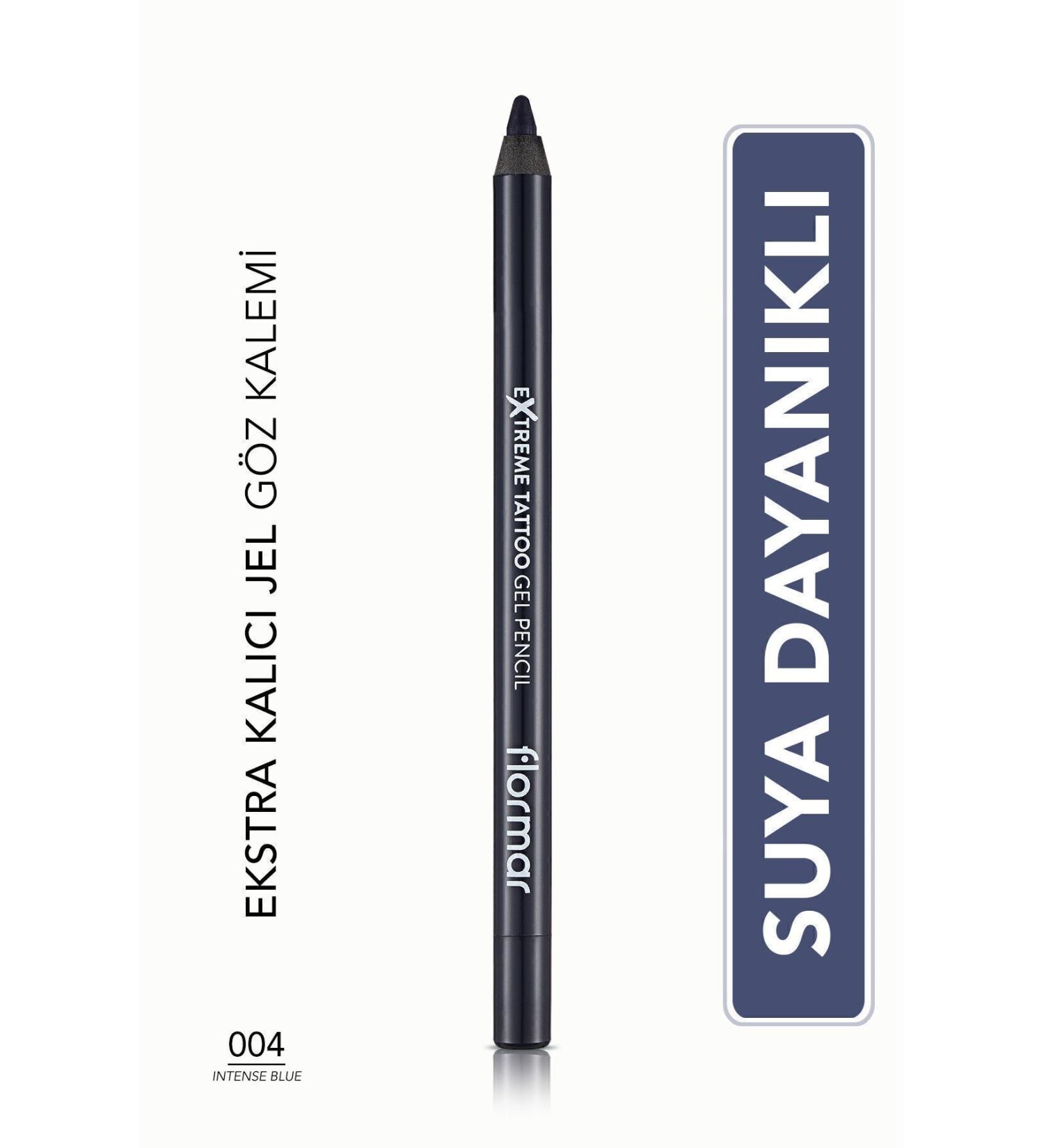 Flormar High Pigmentation Matte Permanent Gel Eyeliner Pencil - 004 eleg.1300