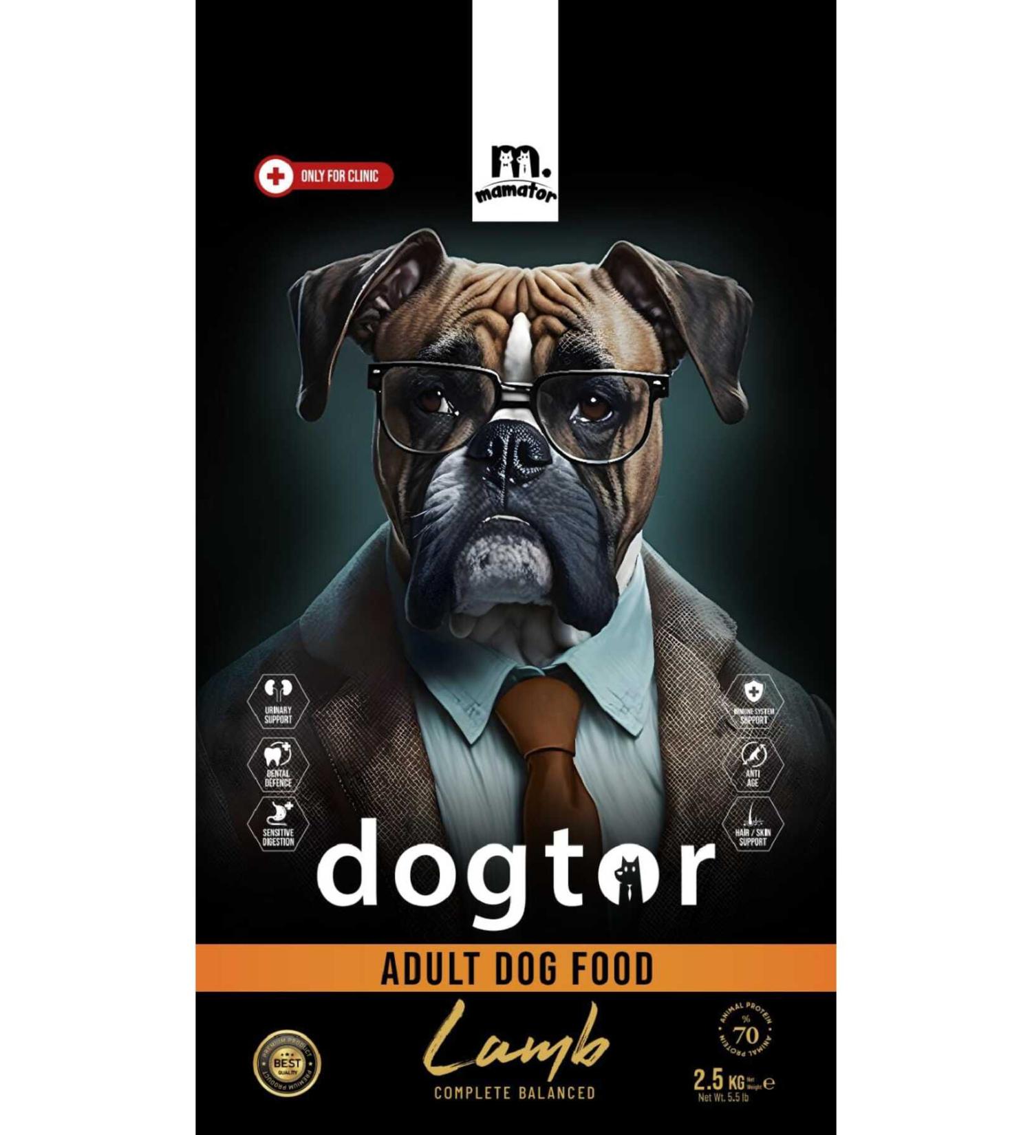 Mamator DOGTOR ADULT ADULT DOG FOOD 2.5 kg hypoallergenic - Buy Online on GoSupps.com