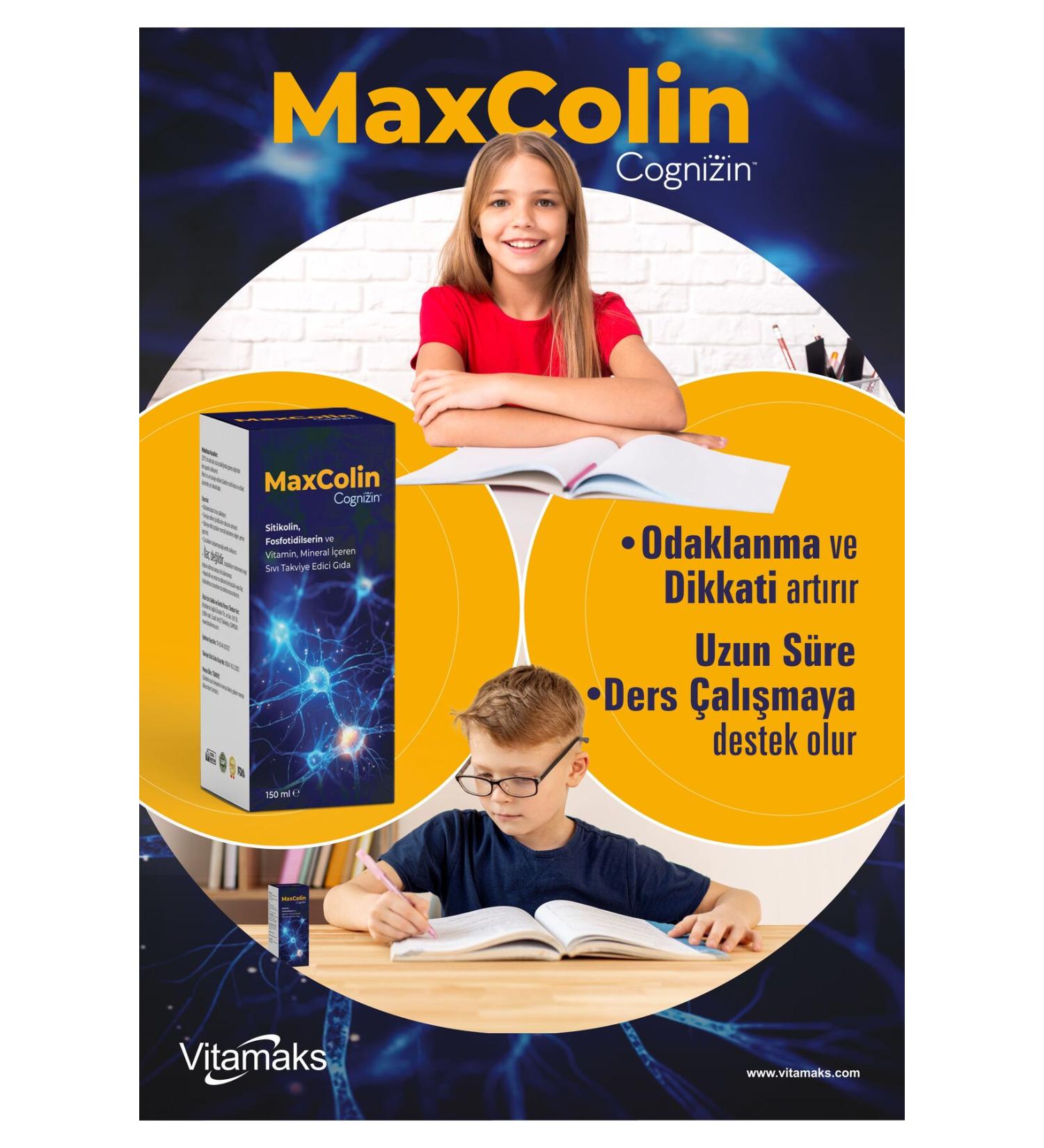 BOTAFARMA Maxcolin cognizi 150 ml citicoline